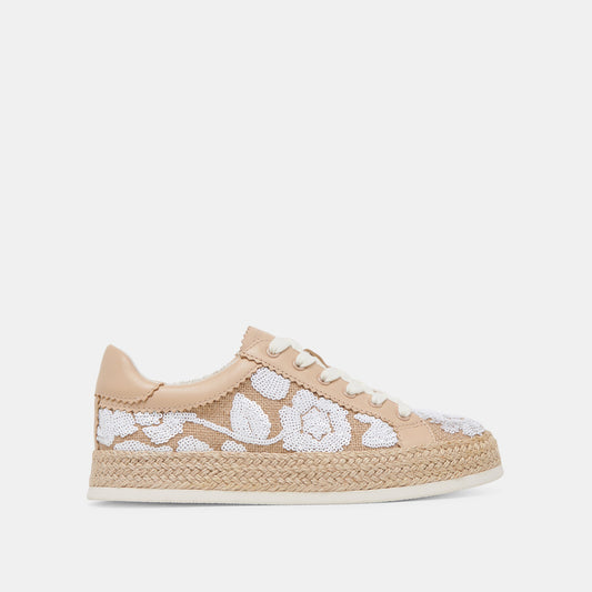 Dolce Vita AZALIA SNEAKERS NATURAL MULTI FLORAL SEQUIN
 – Dolce Vita