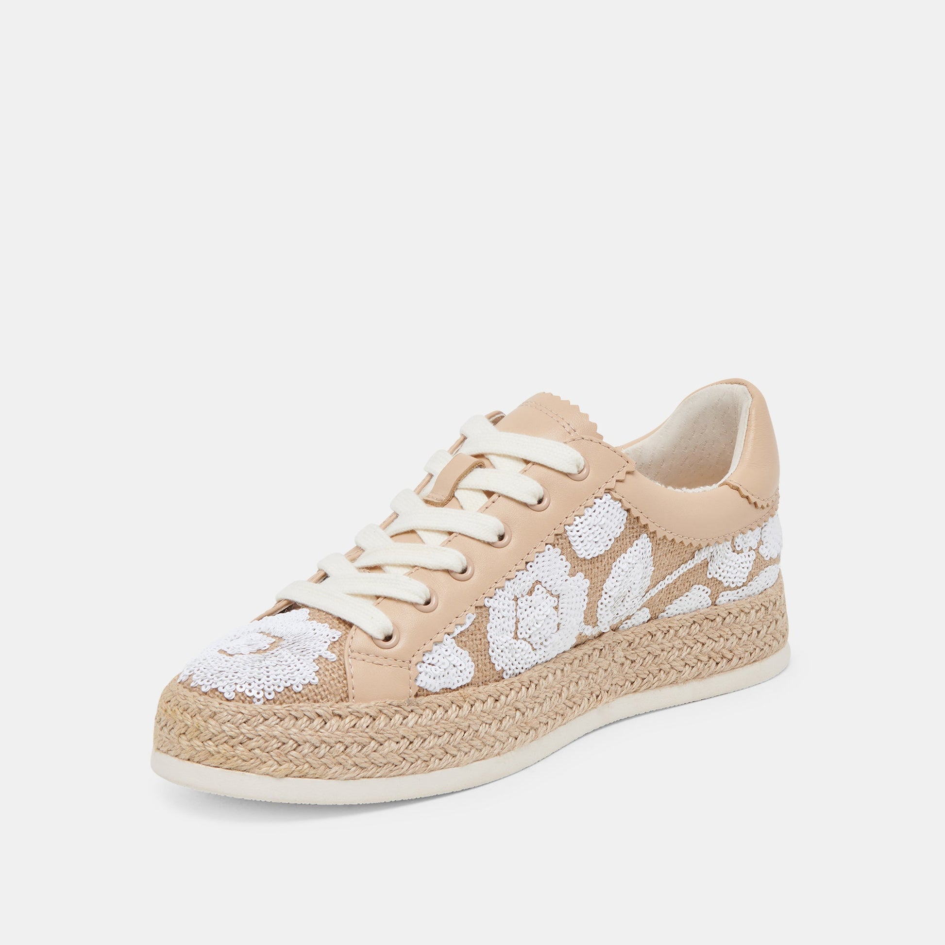 Dolce Vita AZALIA SNEAKERS NATURAL MULTI FLORAL SEQUIN
 – Dolce Vita