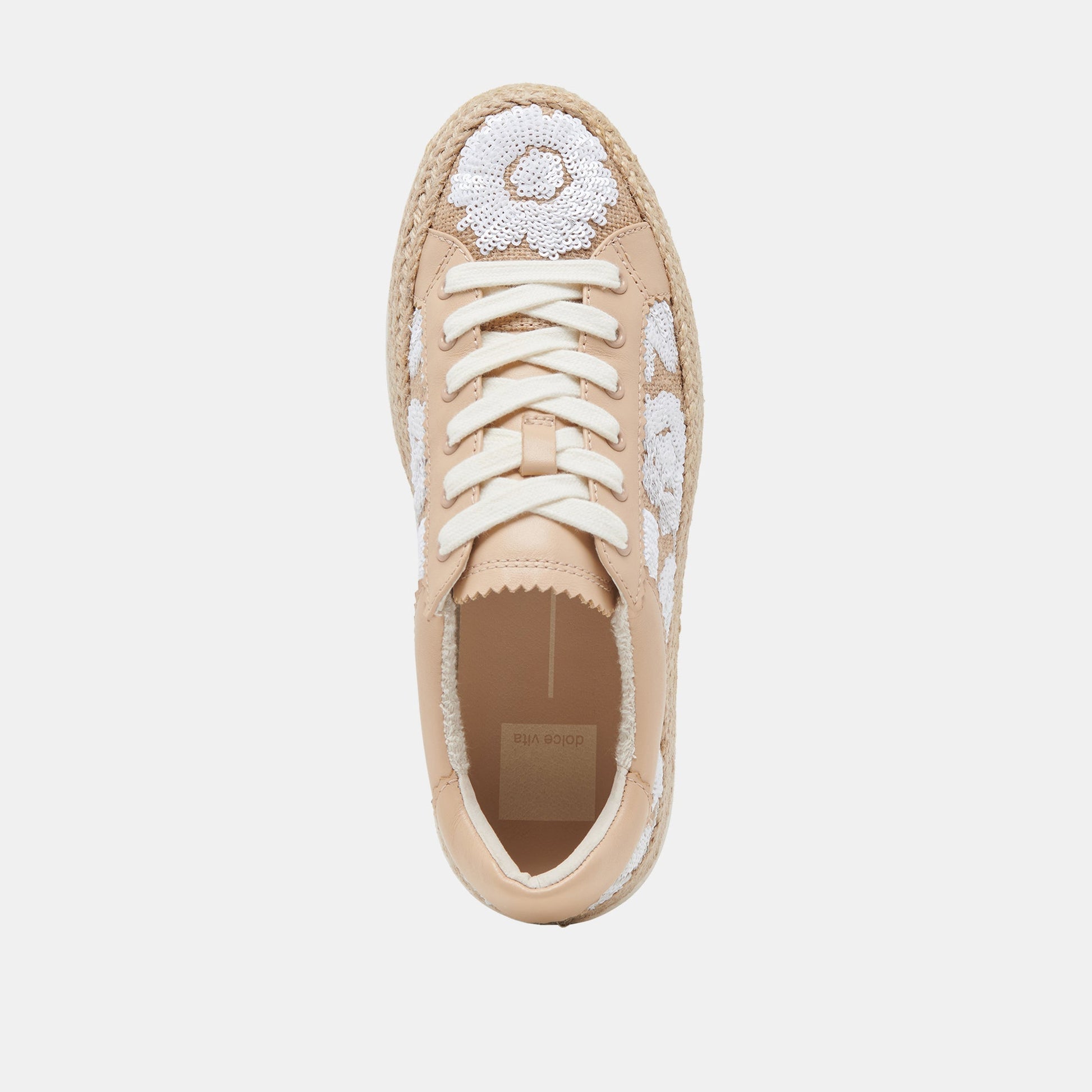 Dolce Vita AZALIA SNEAKERS NATURAL MULTI FLORAL SEQUIN
 – Dolce Vita