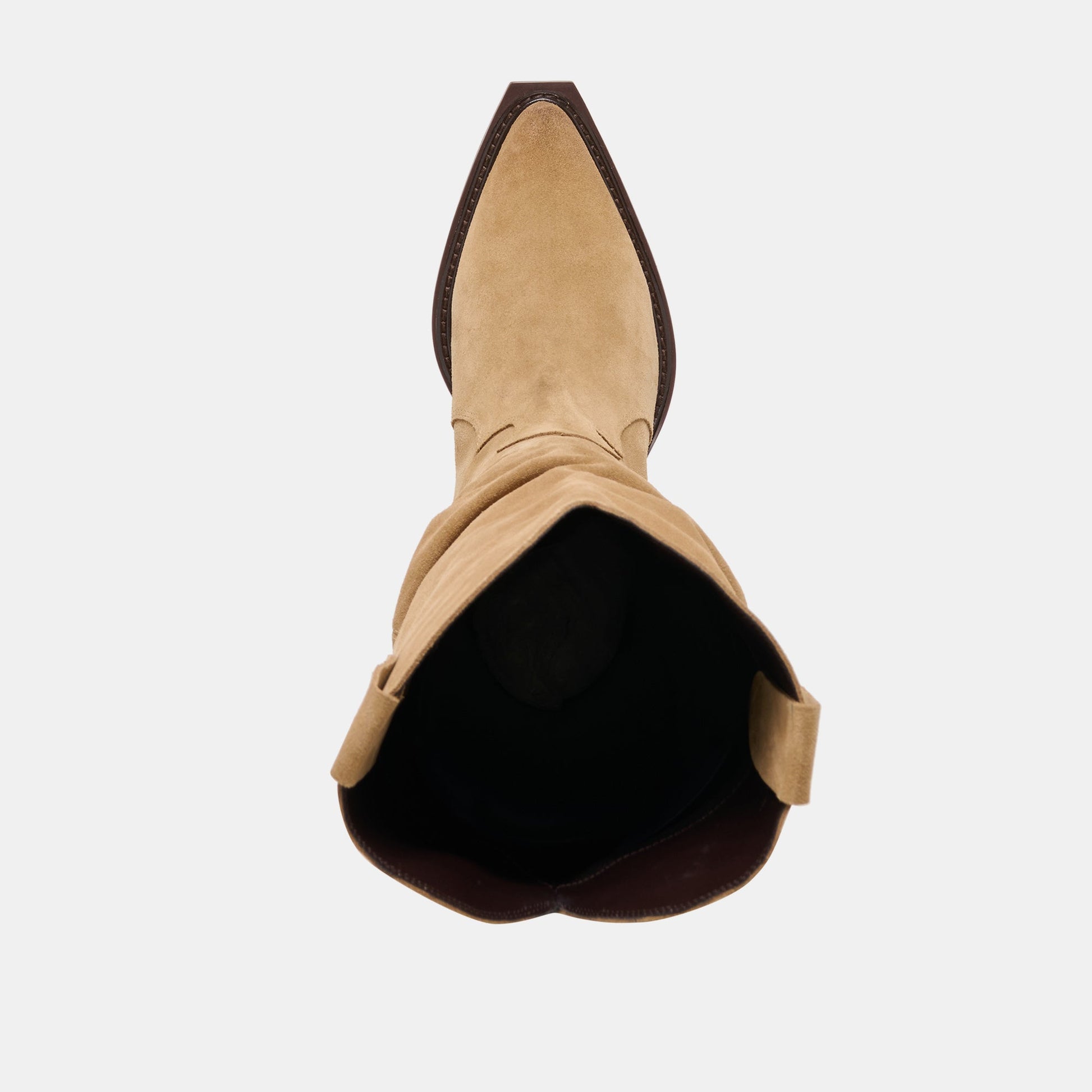 Dolce Vita Buckly Camel Suede Boots