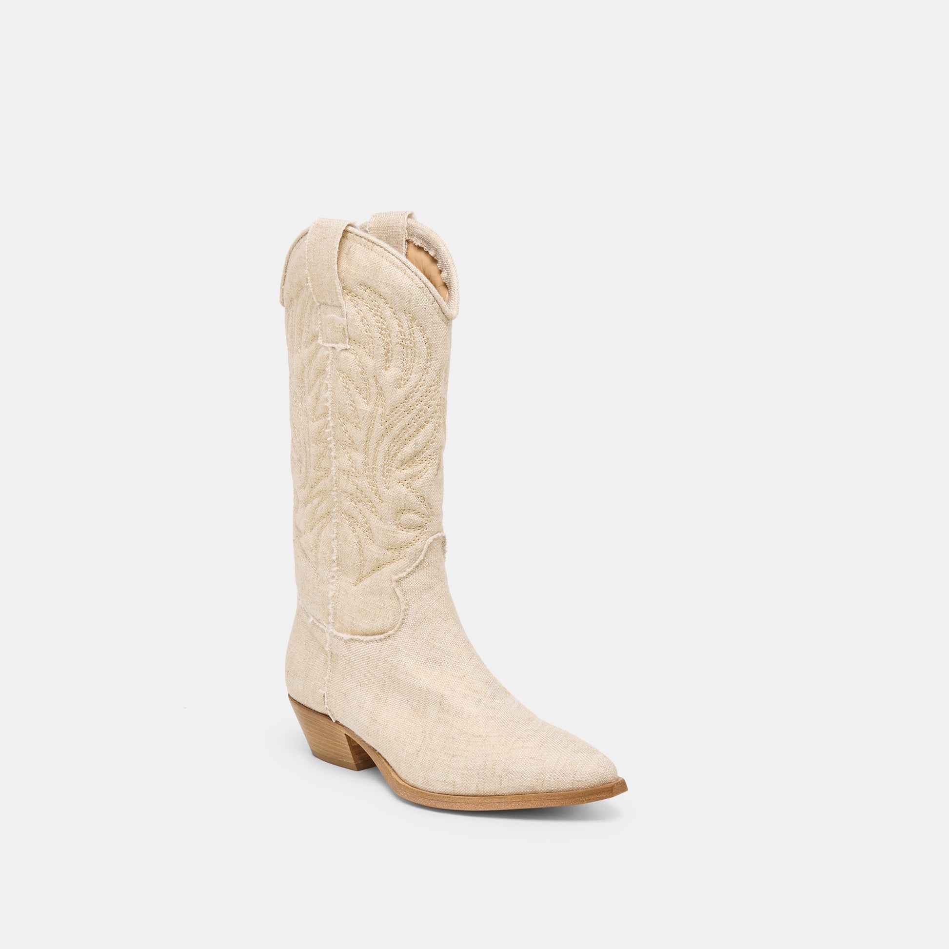 Dolce Vita Tanner Bone Fabric Boots