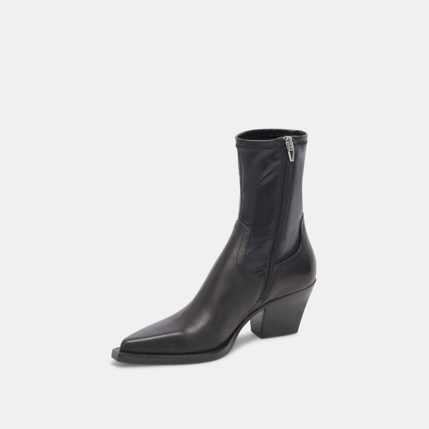 Dolce Vita Rutger Boots Black Leather | Women's Black Leather Mid-Ankle Boots
 – Dolce Vita