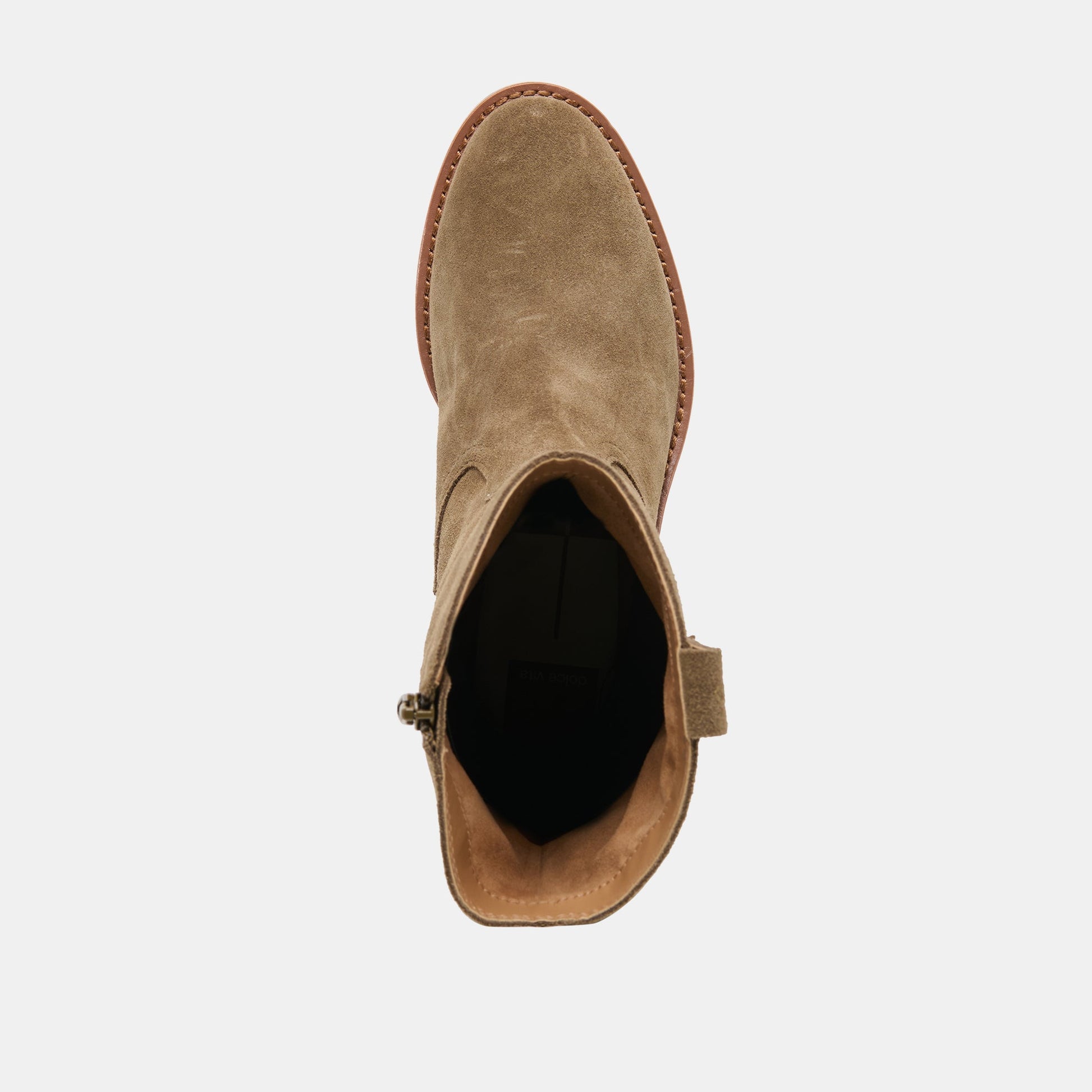 Dolce Vita Haline H2O Olive Suede Waterproof Boots