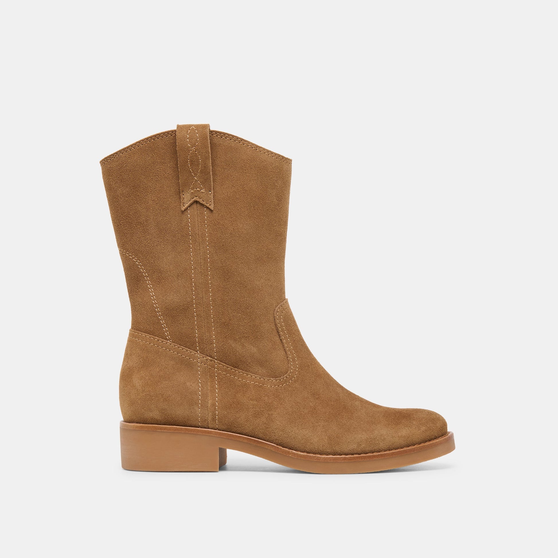 Dolce Vita Haline H2O Lt Brown Suede Waterproof Boots