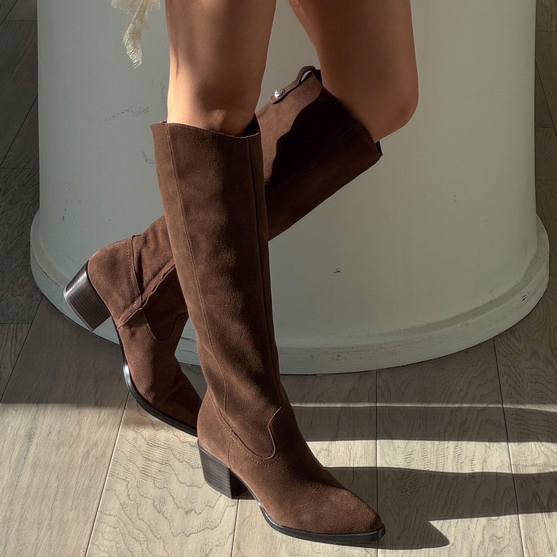 Dolce Vita Virona H2O Waterproof Dk Brown Suede Boots