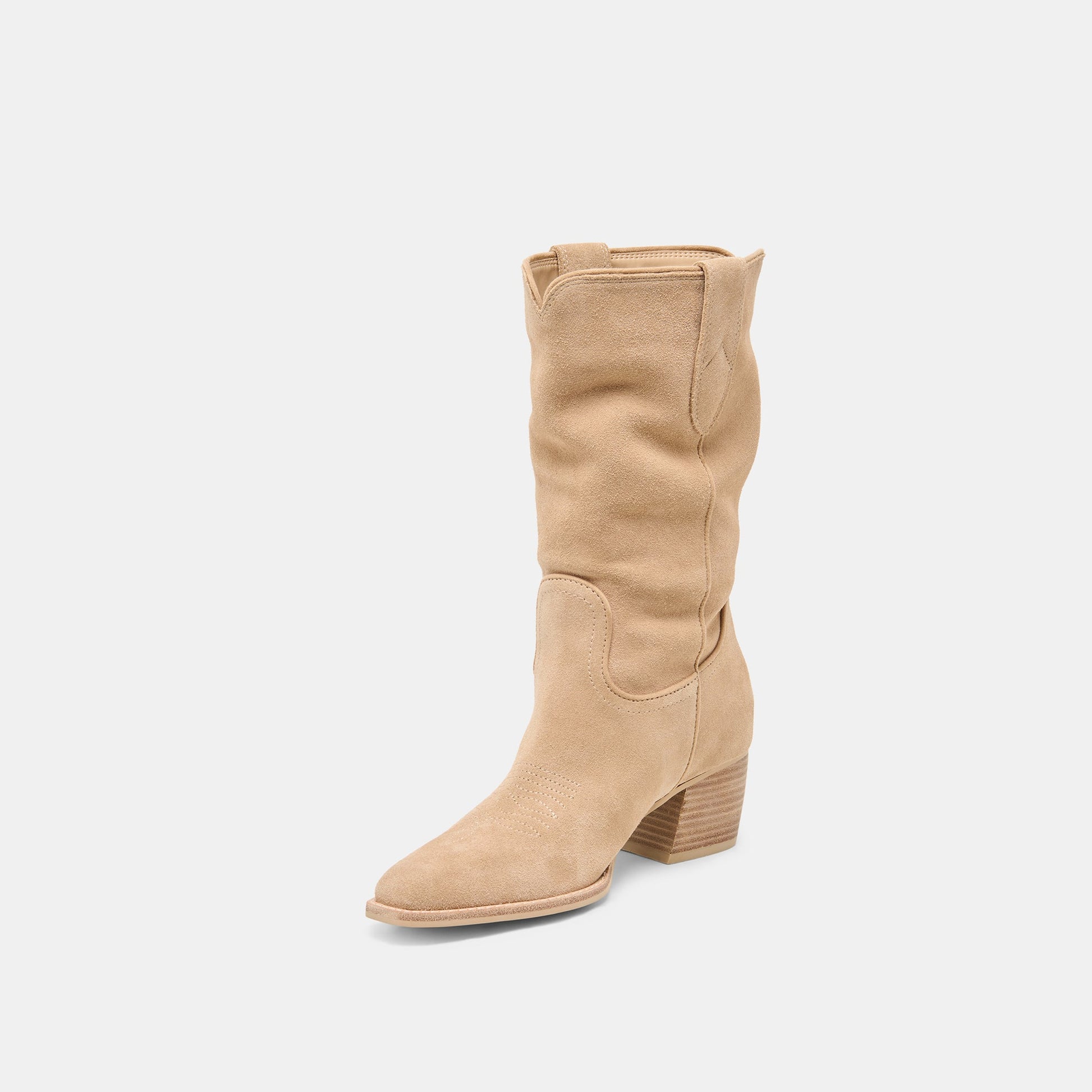Dolce Vita Vergil Camel Suede Boots