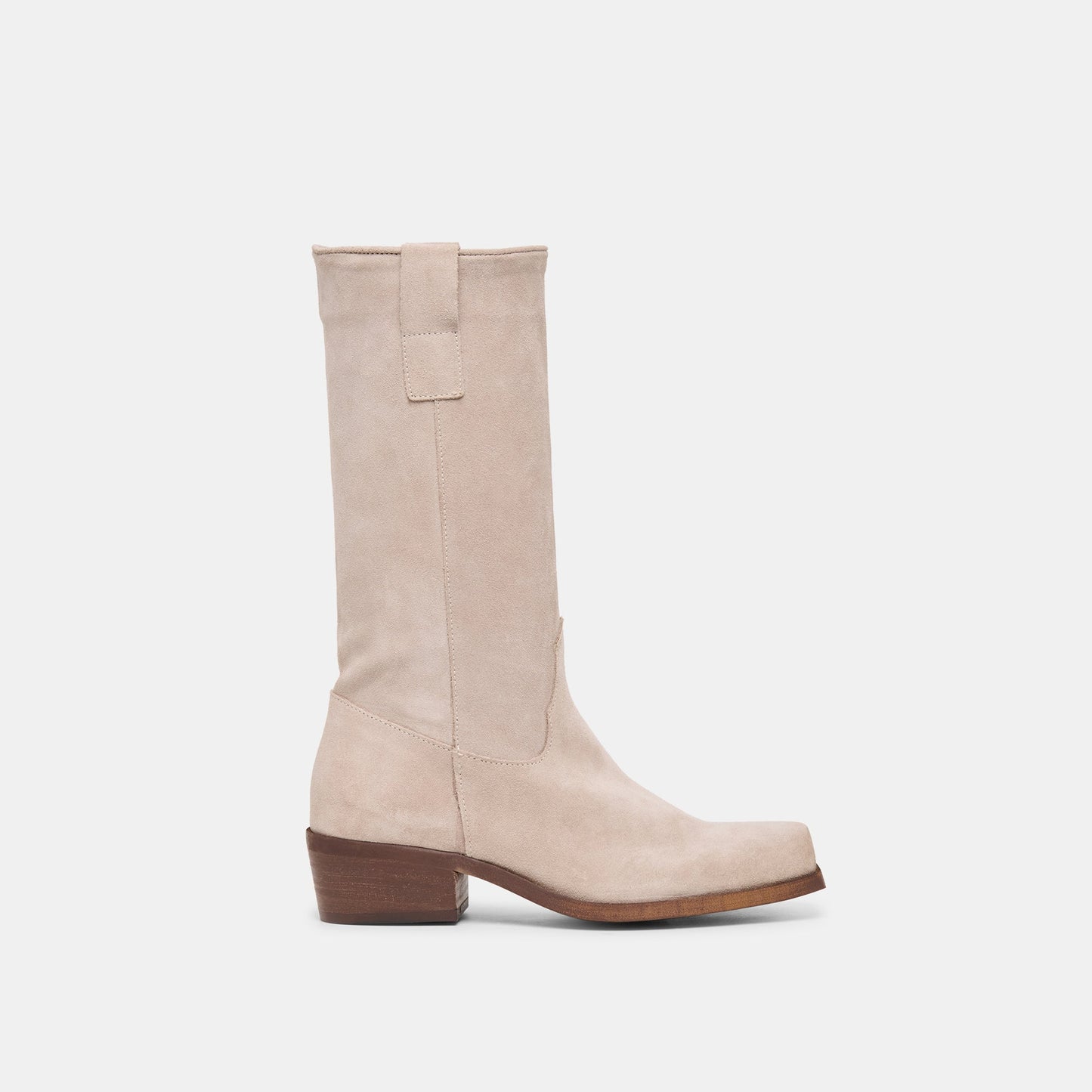 Dolce Vita Romie Lt Taupe Suede Boots