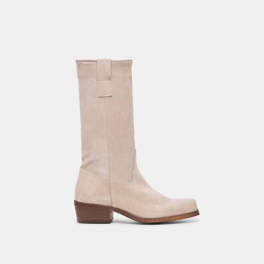 Dolce Vita Romie Lt Taupe Suede Boots