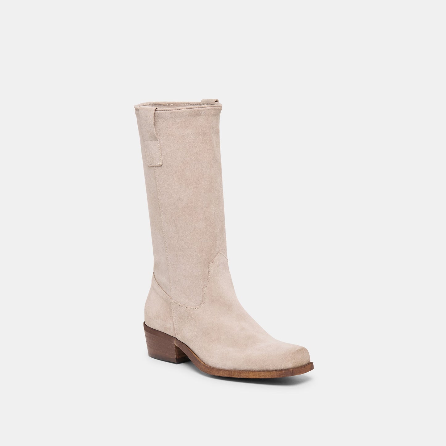 Dolce Vita Romie Lt Taupe Suede Boots