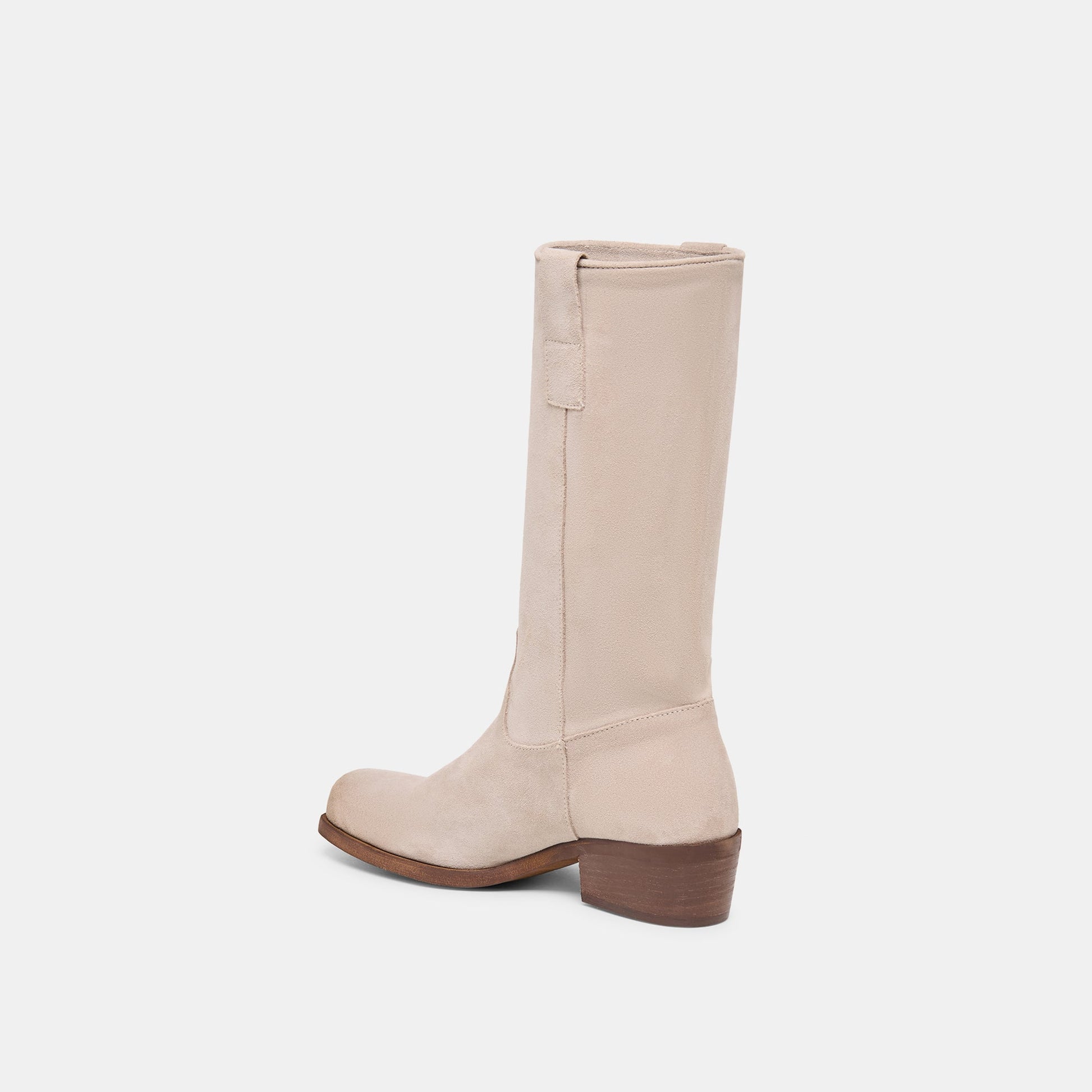 Dolce Vita Romie Lt Taupe Suede Boots