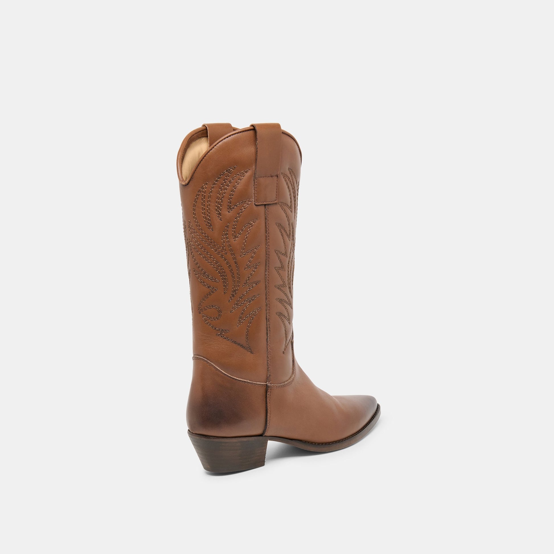 Dolce Vita Tanner Chestnut Leather Boots