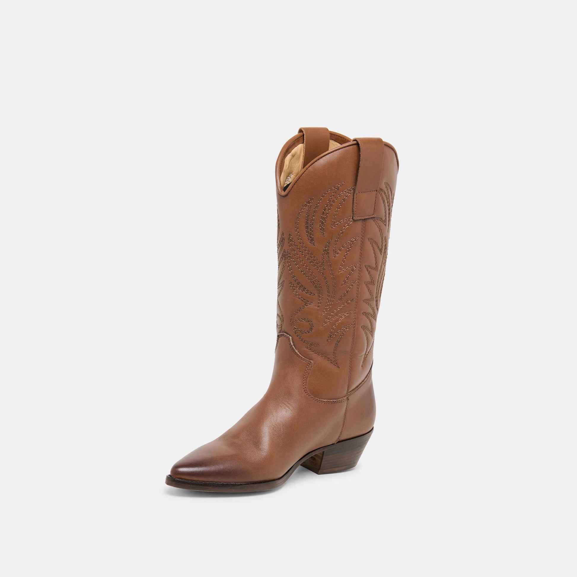 Dolce Vita Tanner Chestnut Leather Boots