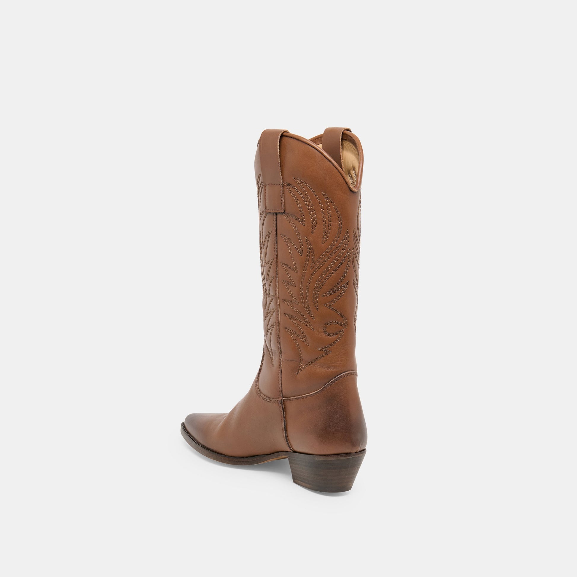 Dolce Vita Tanner Chestnut Leather Boots