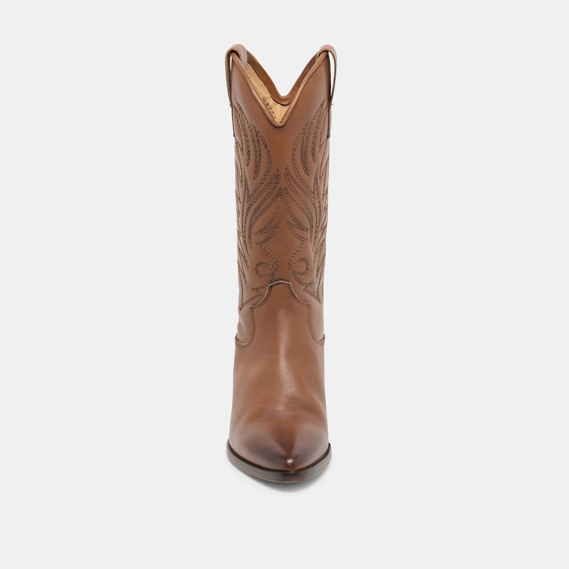 Dolce Vita Tanner Chestnut Leather Boots