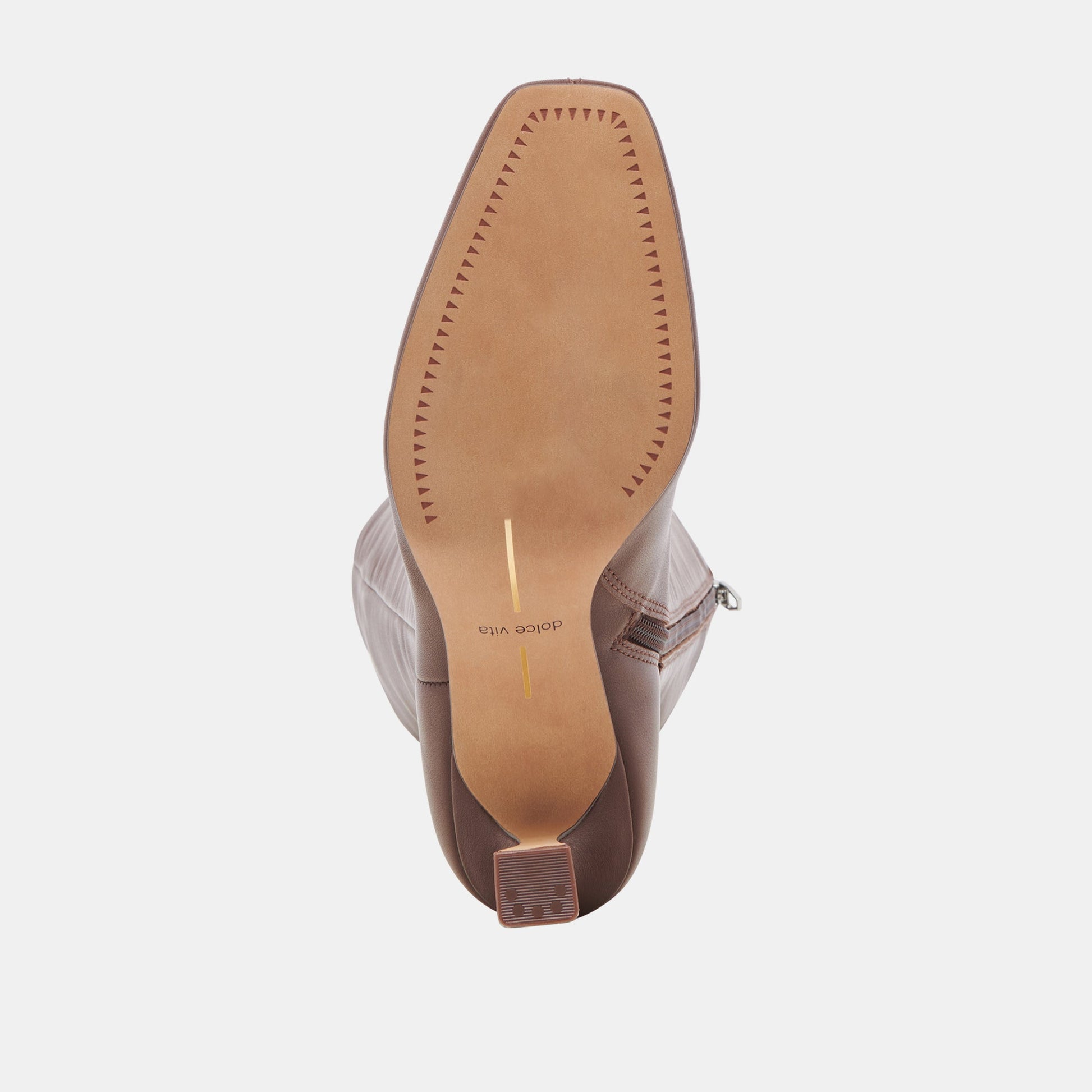 Dolce Vita Gyra Extra Wide Calf Chocolate Boots | Leather Wide Calf Boots
 – Dolce Vita