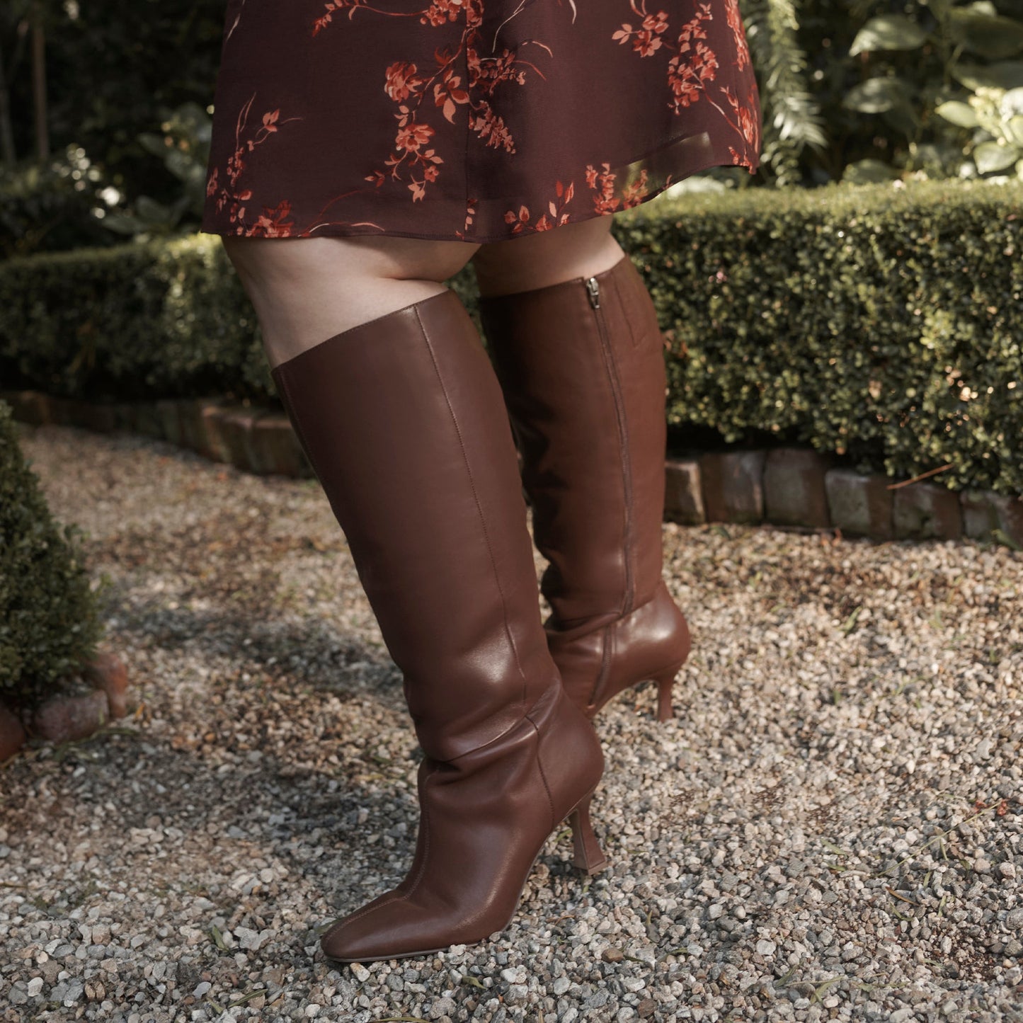 Dolce Vita Gyra Extra Wide Calf Chocolate Boots | Leather Wide Calf Boots
 – Dolce Vita