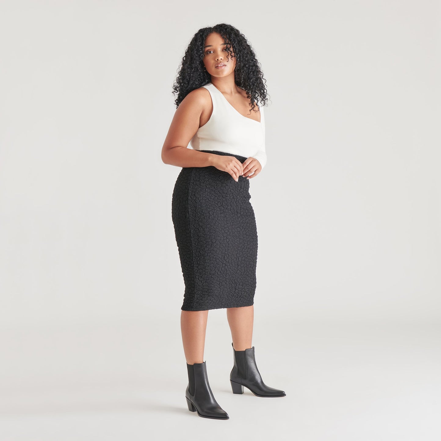 Dolce Vita SHADIE H2O WIDE BOOTIES BLACK LEATHER
 – Dolce Vita