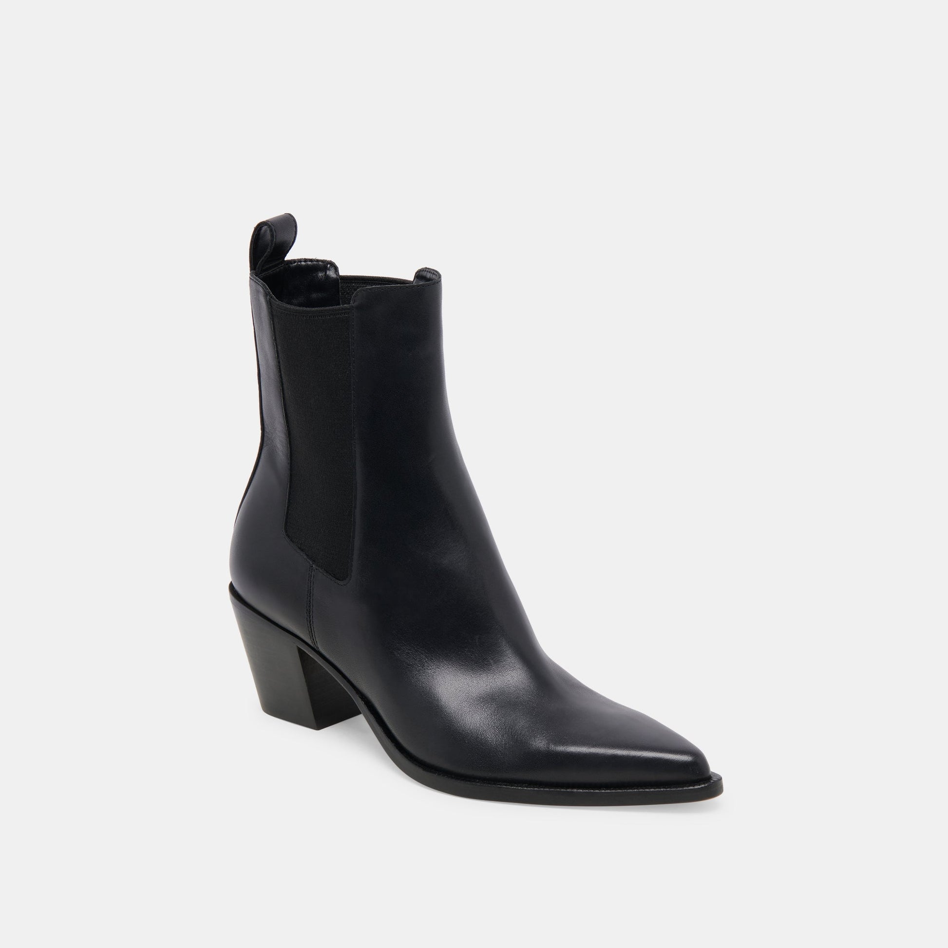 Dolce Vita SHADIE H2O WIDE BOOTIES BLACK LEATHER
 – Dolce Vita