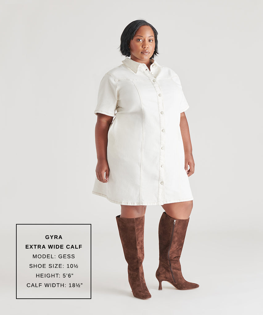 Dolce Vita Gyra Extra Wide Calf Brown Suede Boots | Suede Wide Calf Boots
 – Dolce Vita