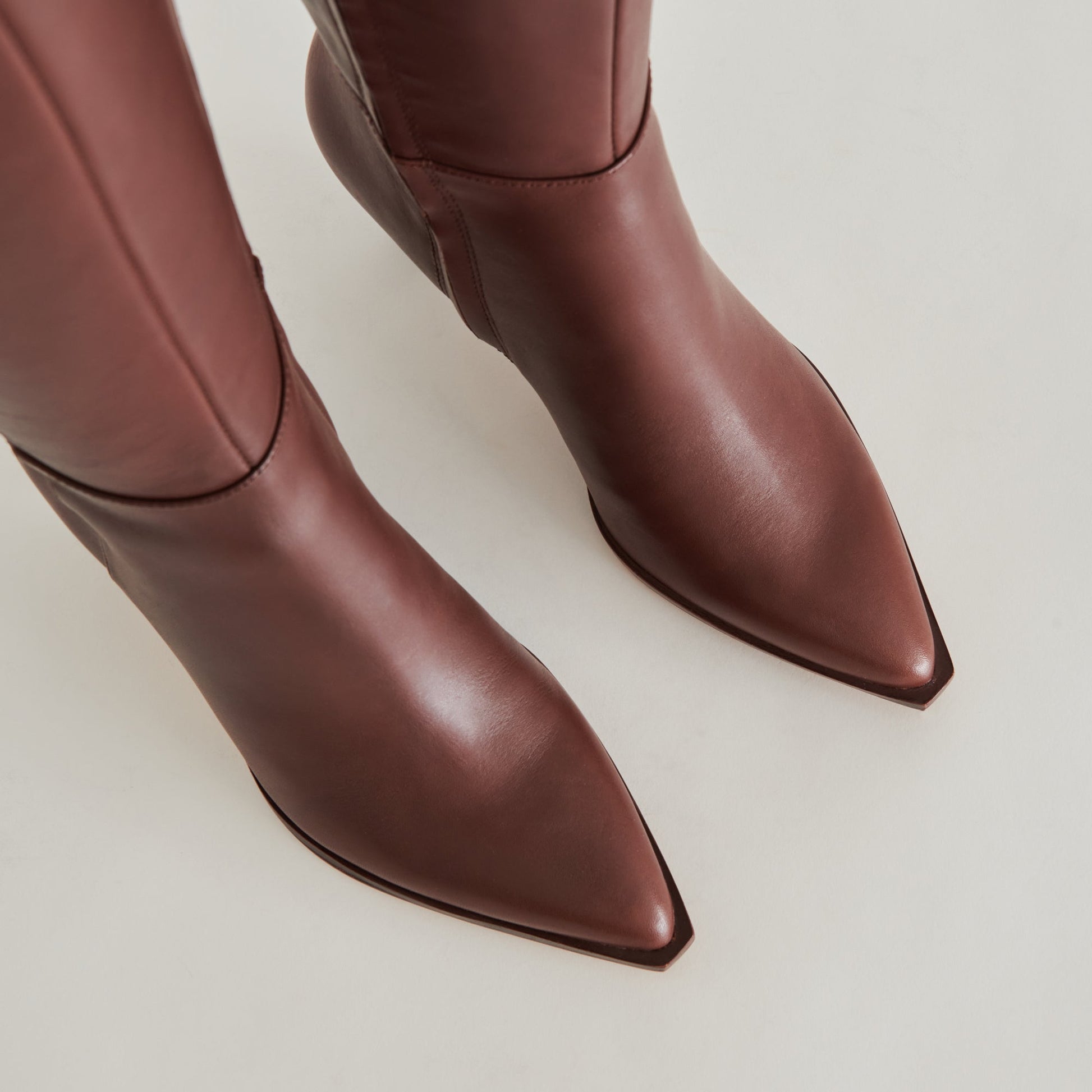 Dolce Vita Auggie Boots | Chocolate Leather Boots by Dolce Vita
