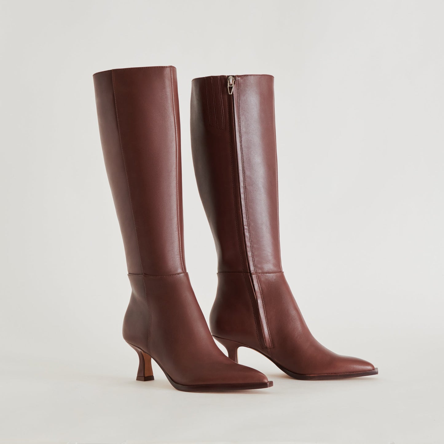 Dolce Vita Auggie Boots | Chocolate Leather Boots by Dolce Vita