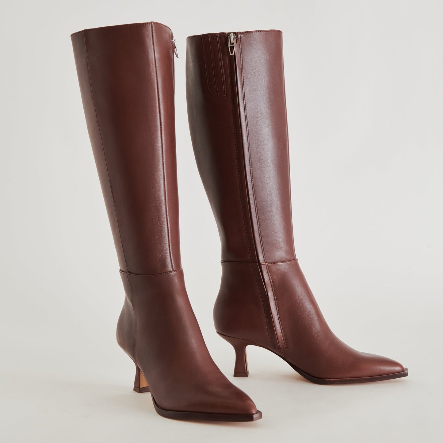 Dolce Vita Auggie Boots | Chocolate Leather Boots by Dolce Vita