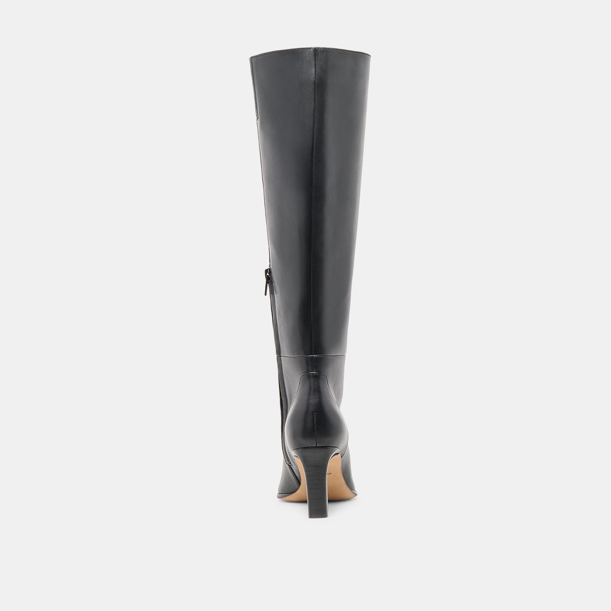 Dolce Vita Emmi Black Leather Narrow Calf Boots