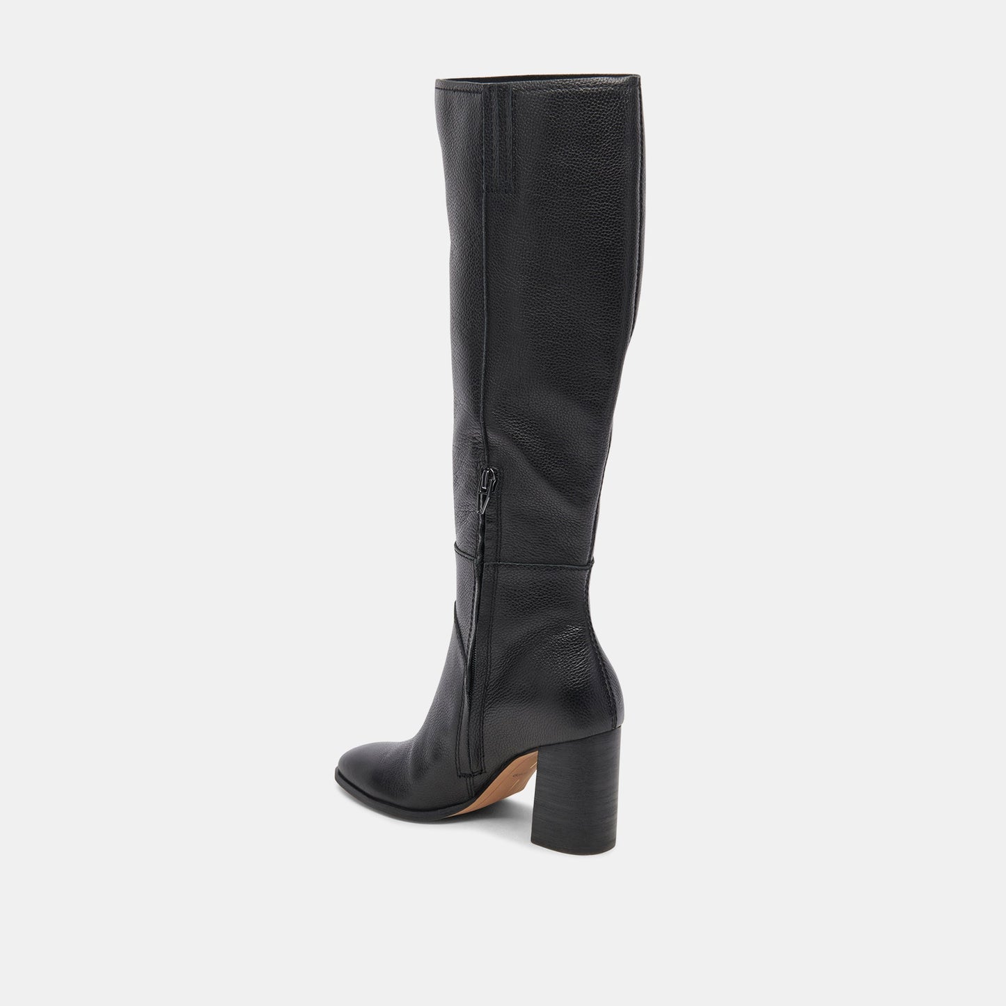 Dolce Vita Fynn Boots Onyx Leather | Knee-High Onyx Leather Boots
 – Dolce Vita