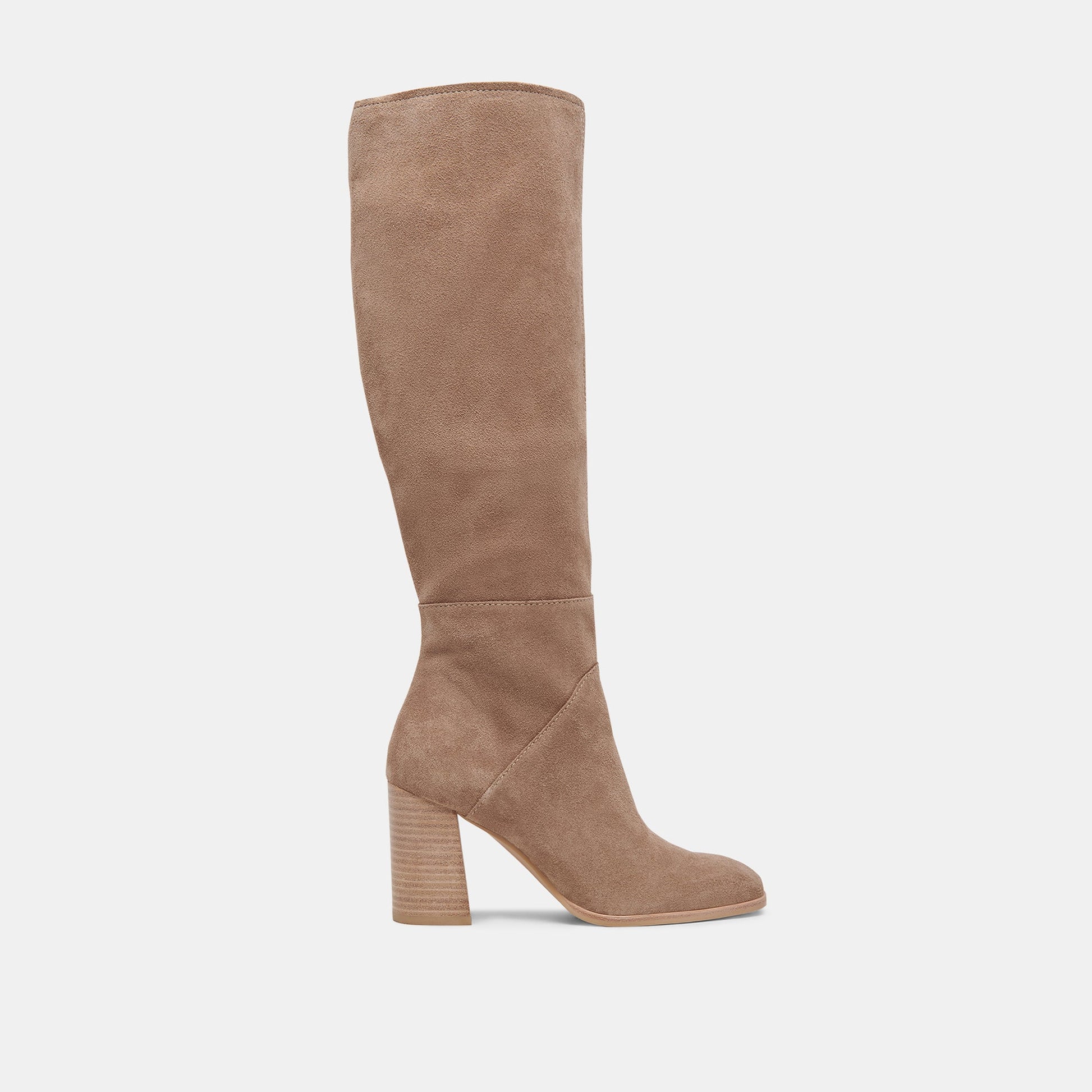 Dolce Vita FYNN Boots Truffle Suede | Knee-High Truffle Suede Boots
 – Dolce Vita