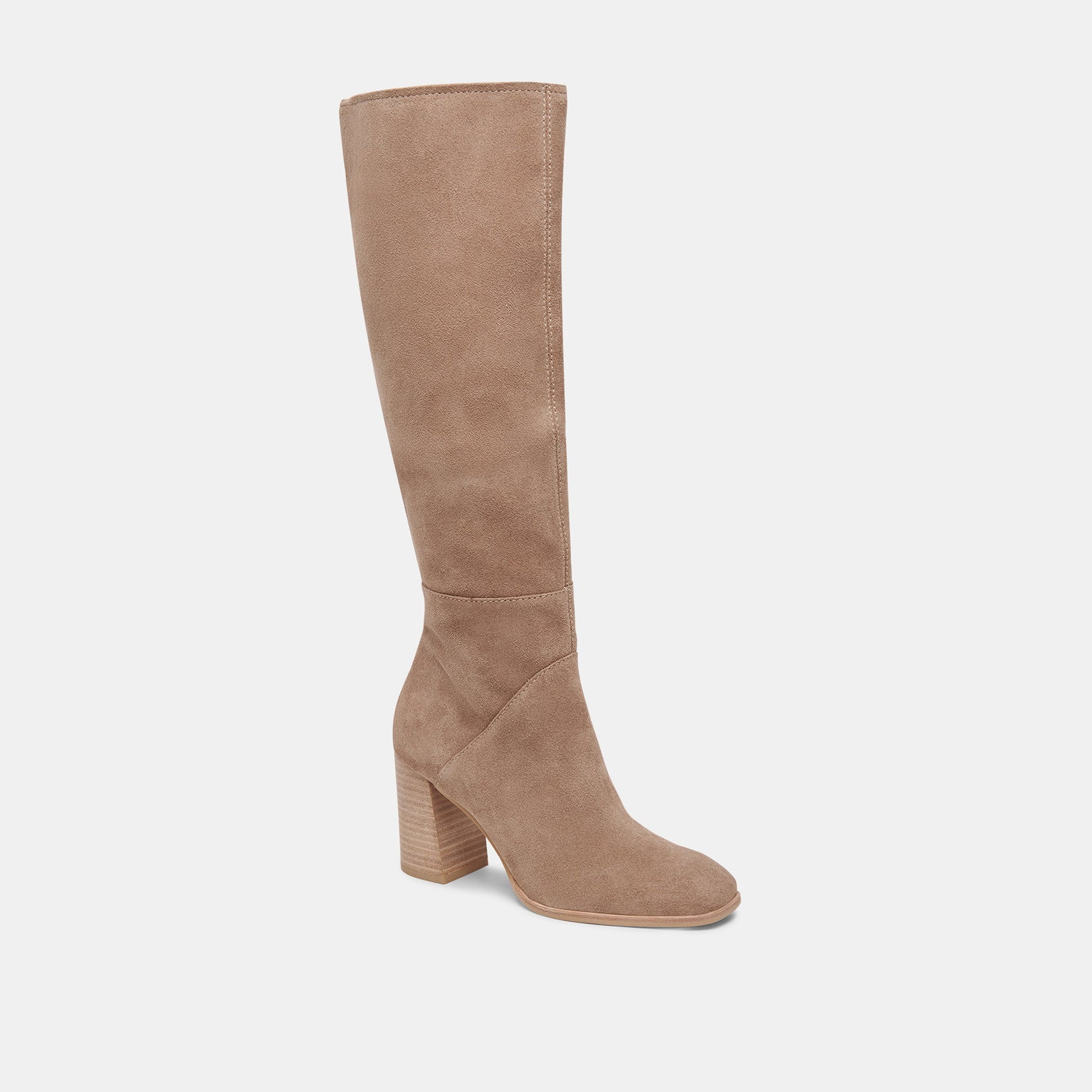 Dolce Vita FYNN Boots Truffle Suede | Knee-High Truffle Suede Boots
 – Dolce Vita