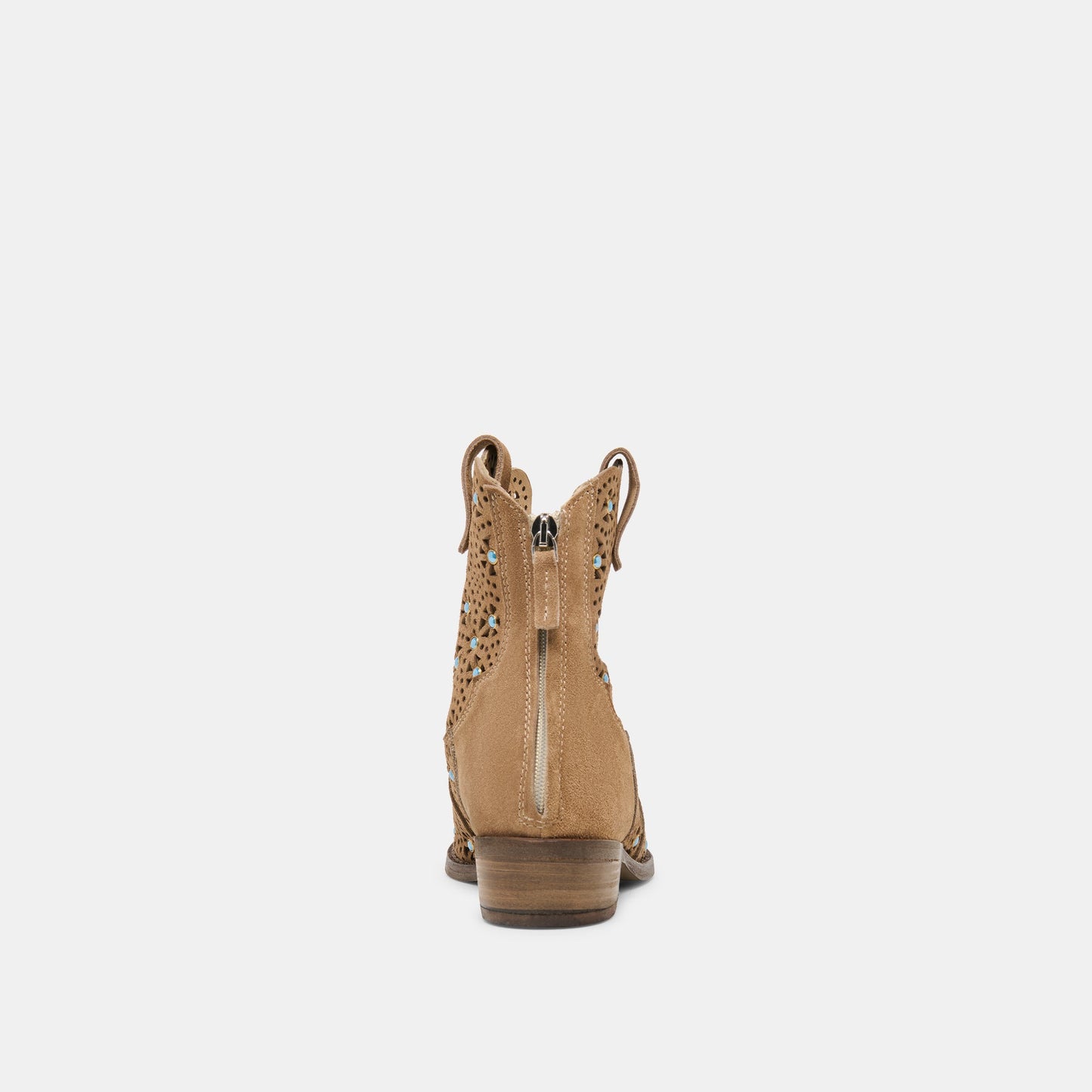Dolce Vita Oakly Mushroom Suede Booties