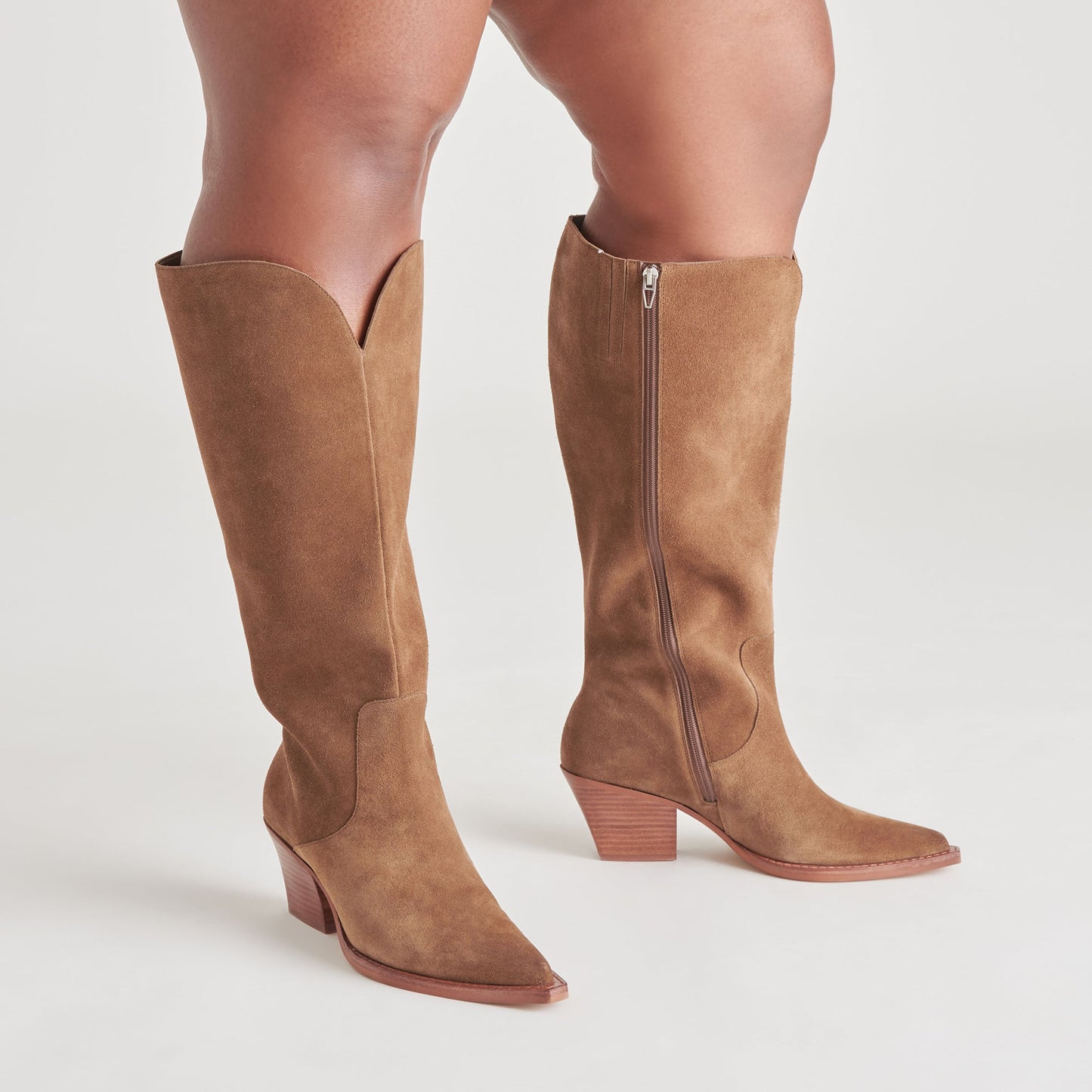 Dolce Vita Raj Extra Wide Calf Brown Suede Boots | Suede Wide Calf Boots
 – Dolce Vita