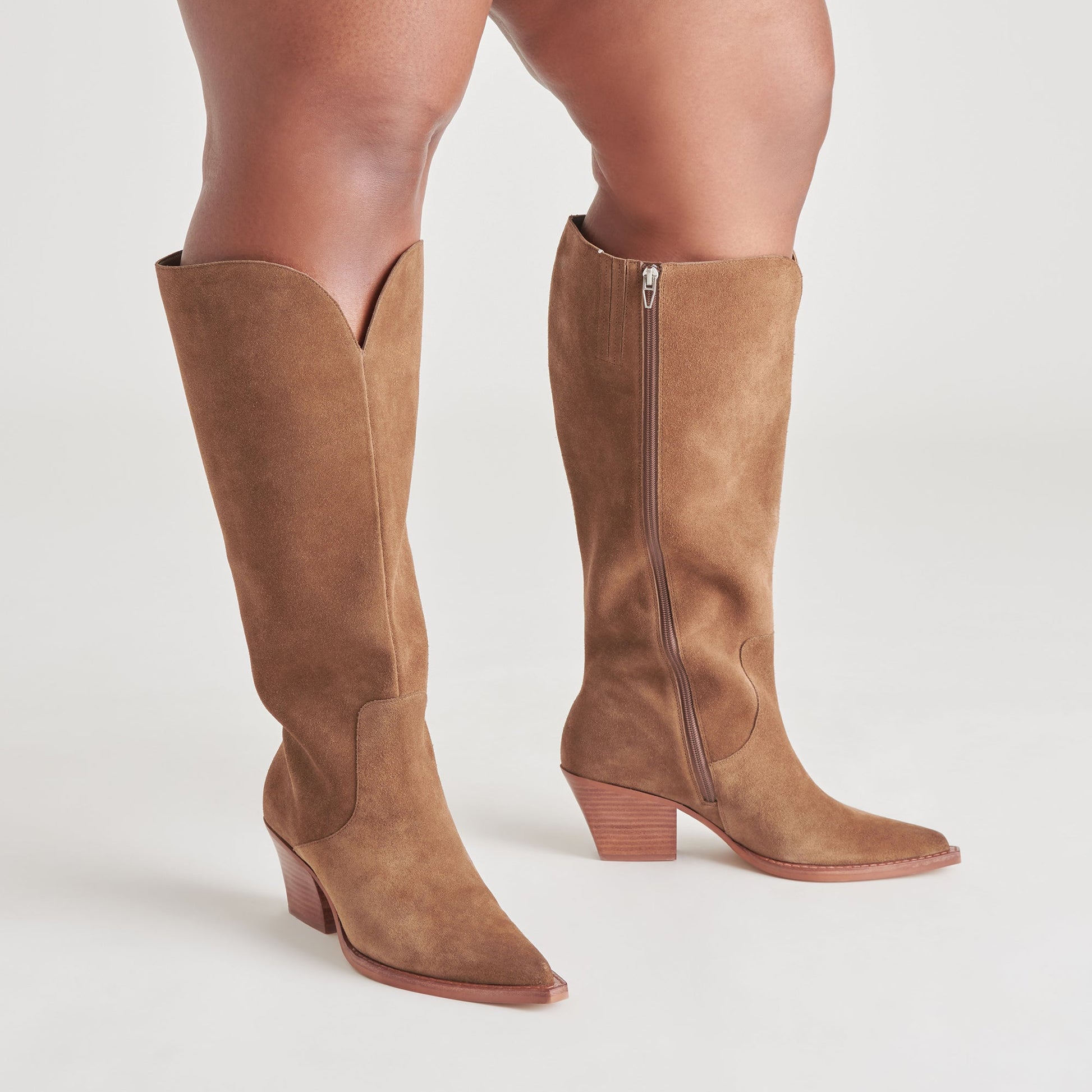 Dolce Vita Raj Extra Wide Calf Brown Suede Boots | Suede Wide Calf Boots
 – Dolce Vita