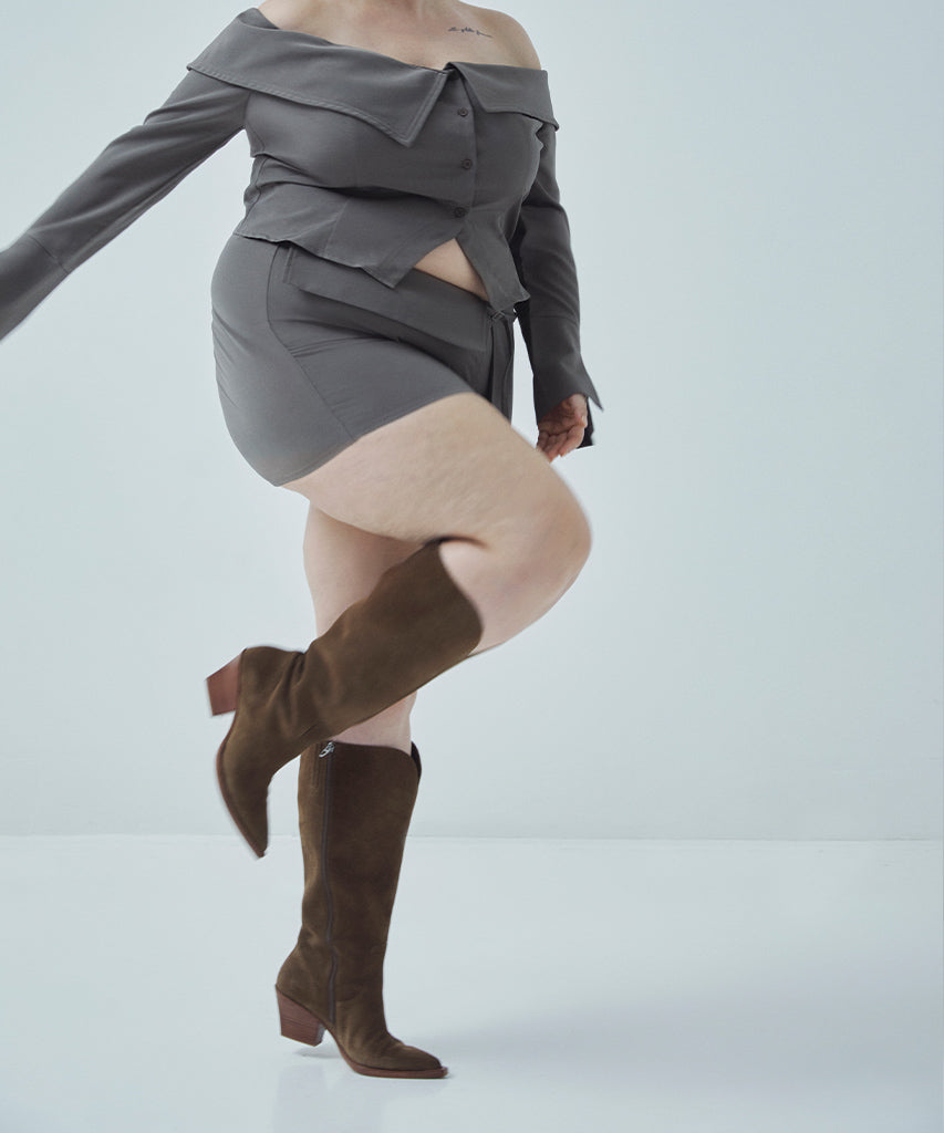 Dolce Vita Raj Extra Wide Calf Brown Suede Boots | Suede Wide Calf Boots
 – Dolce Vita