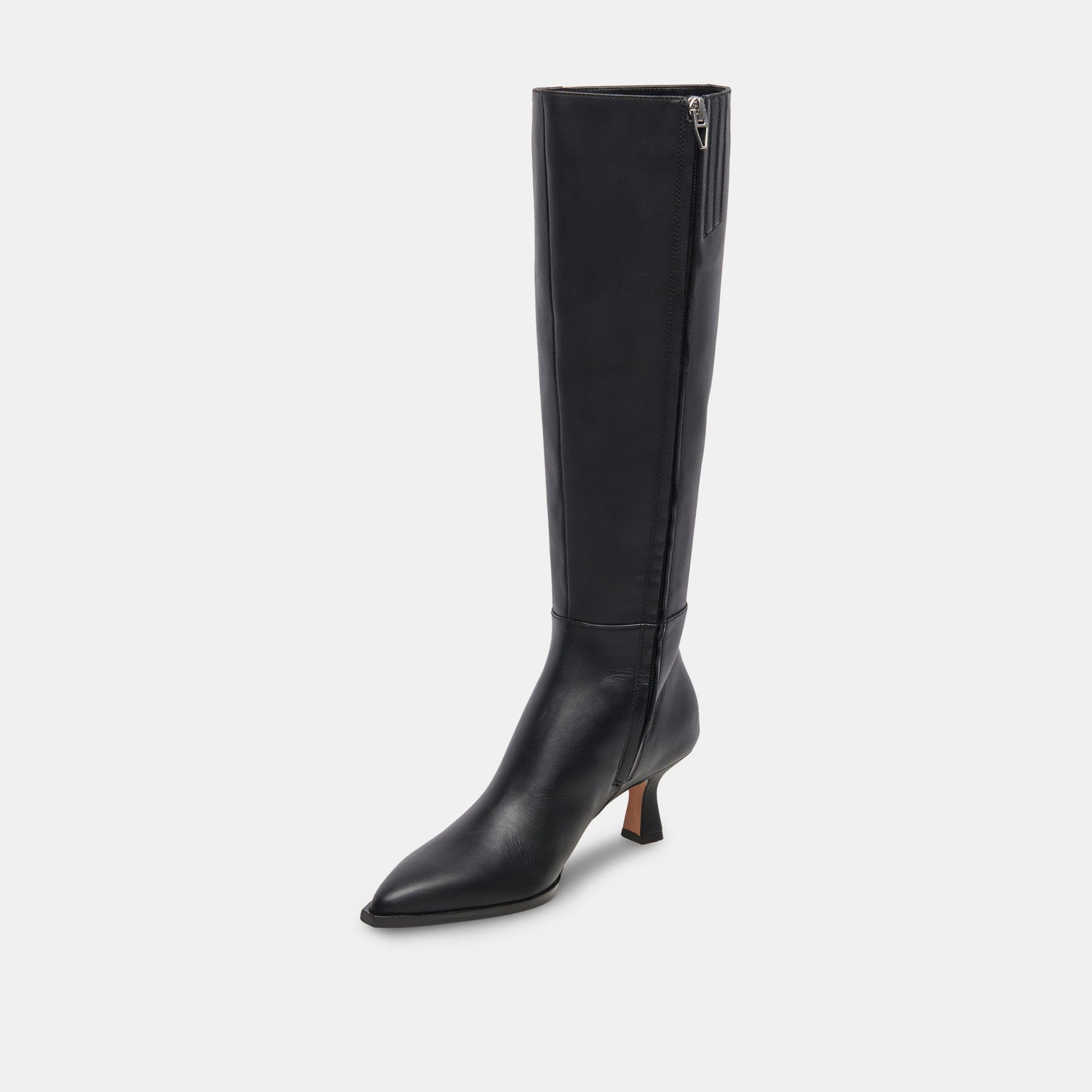 Dolce Vita Auggie Wide Calf Boots | Black Leather Boots by Dolce Vita