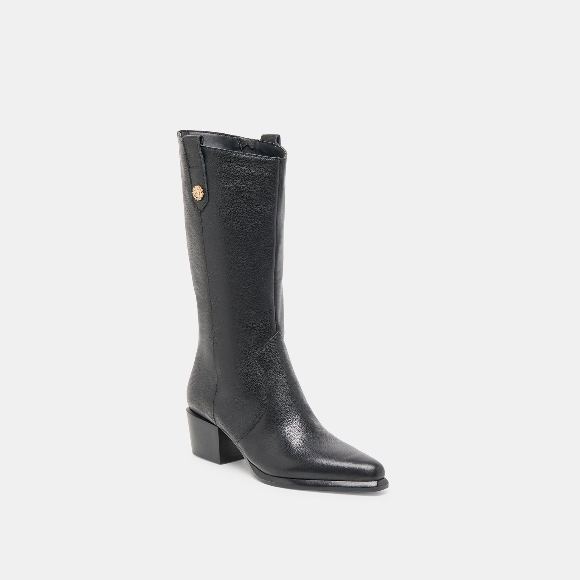 Dolce Vita Vern Black Leather Boots