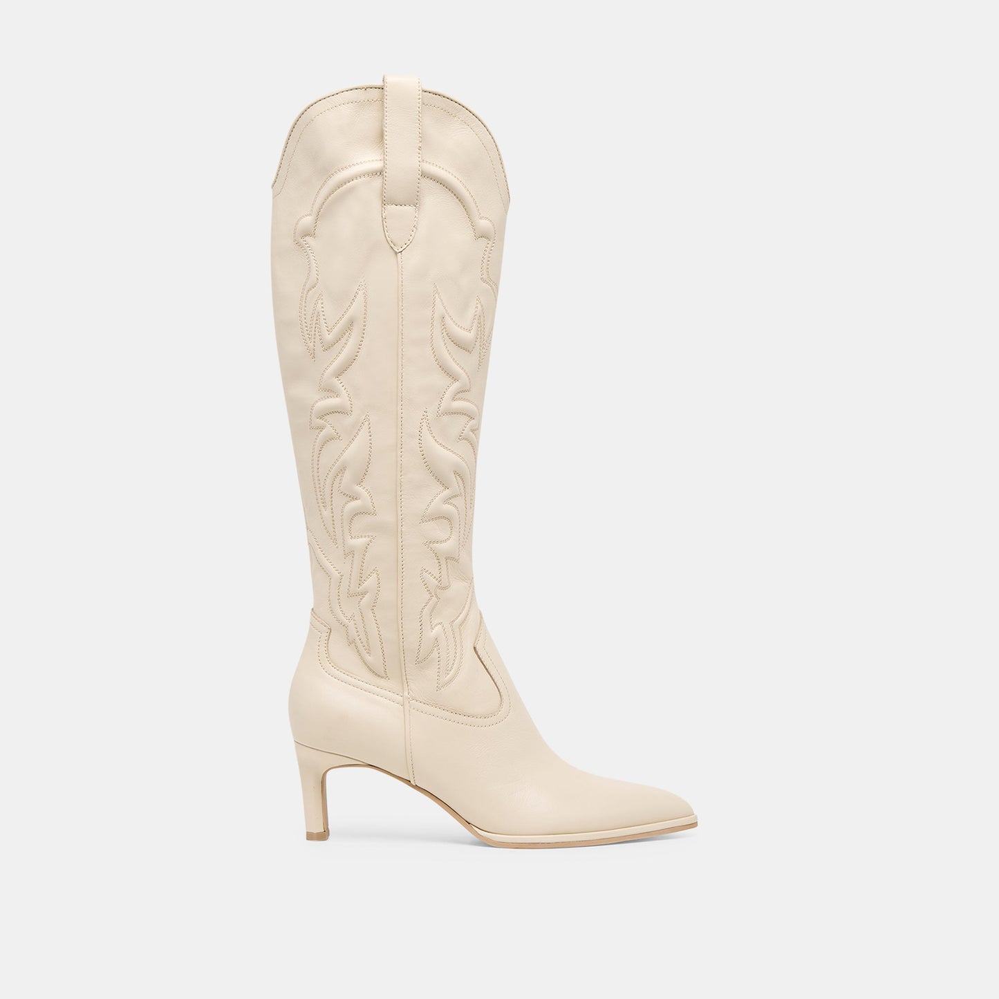 Dolce Vita Alisa Creme Leather Boots