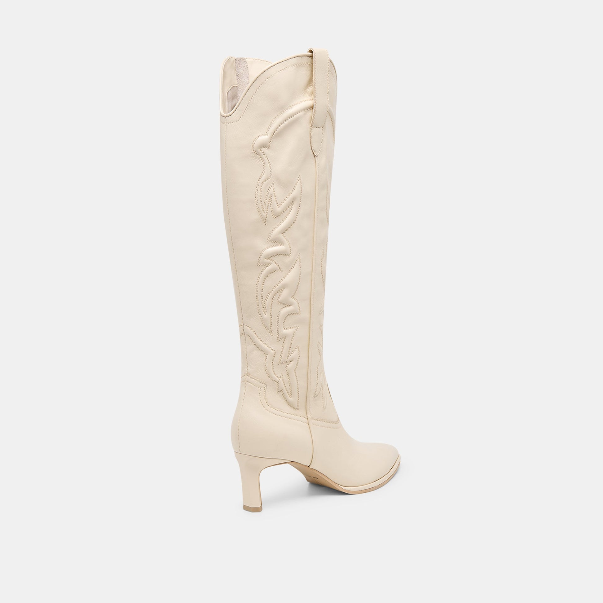 Dolce Vita Alisa Creme Leather Boots