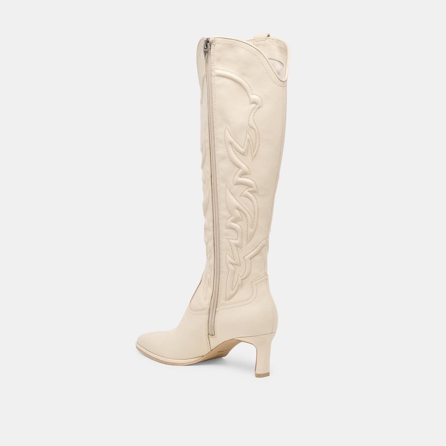 Dolce Vita Alisa Creme Leather Boots