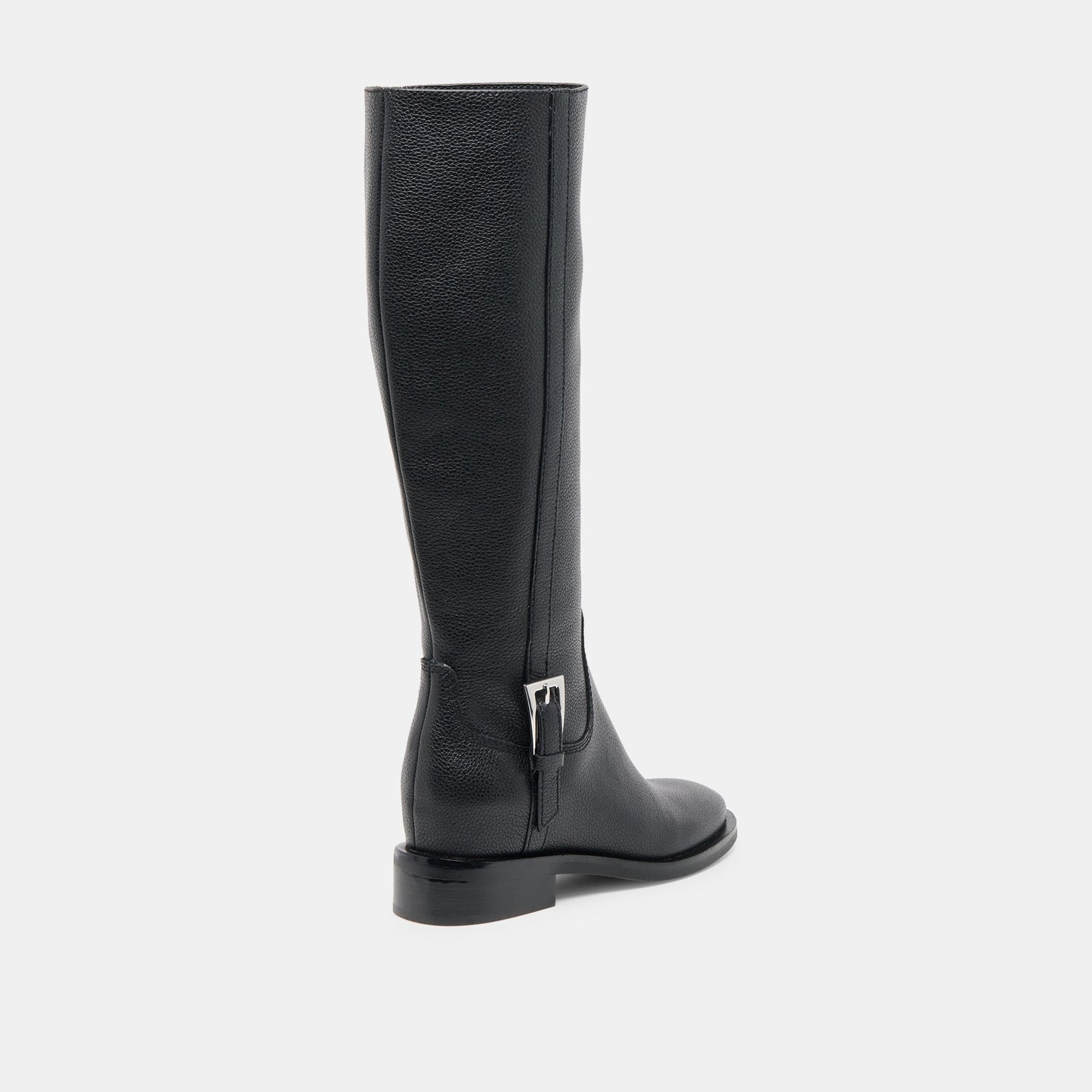 Dolce Vita Kilian H2O Waterproof Black Leather Wide Calf Boots