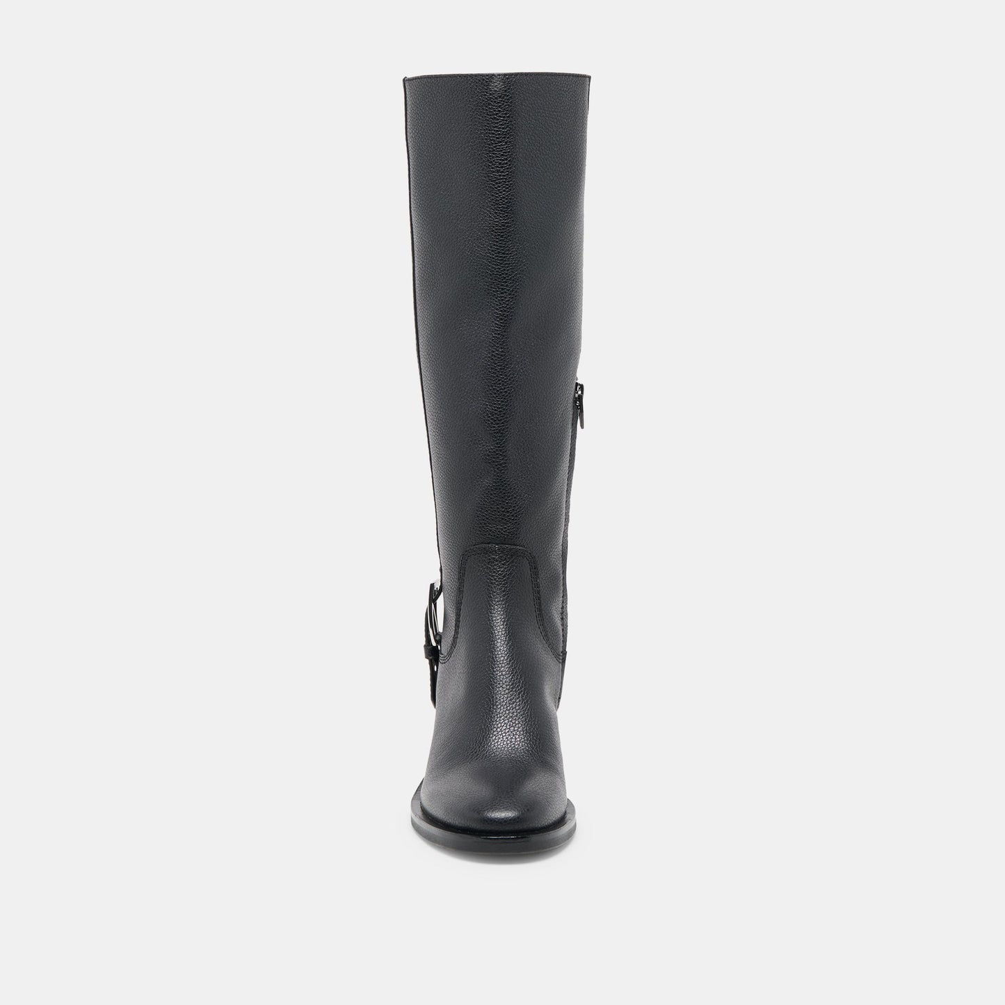 Dolce Vita Kilian H2O Waterproof Black Leather Wide Calf Boots