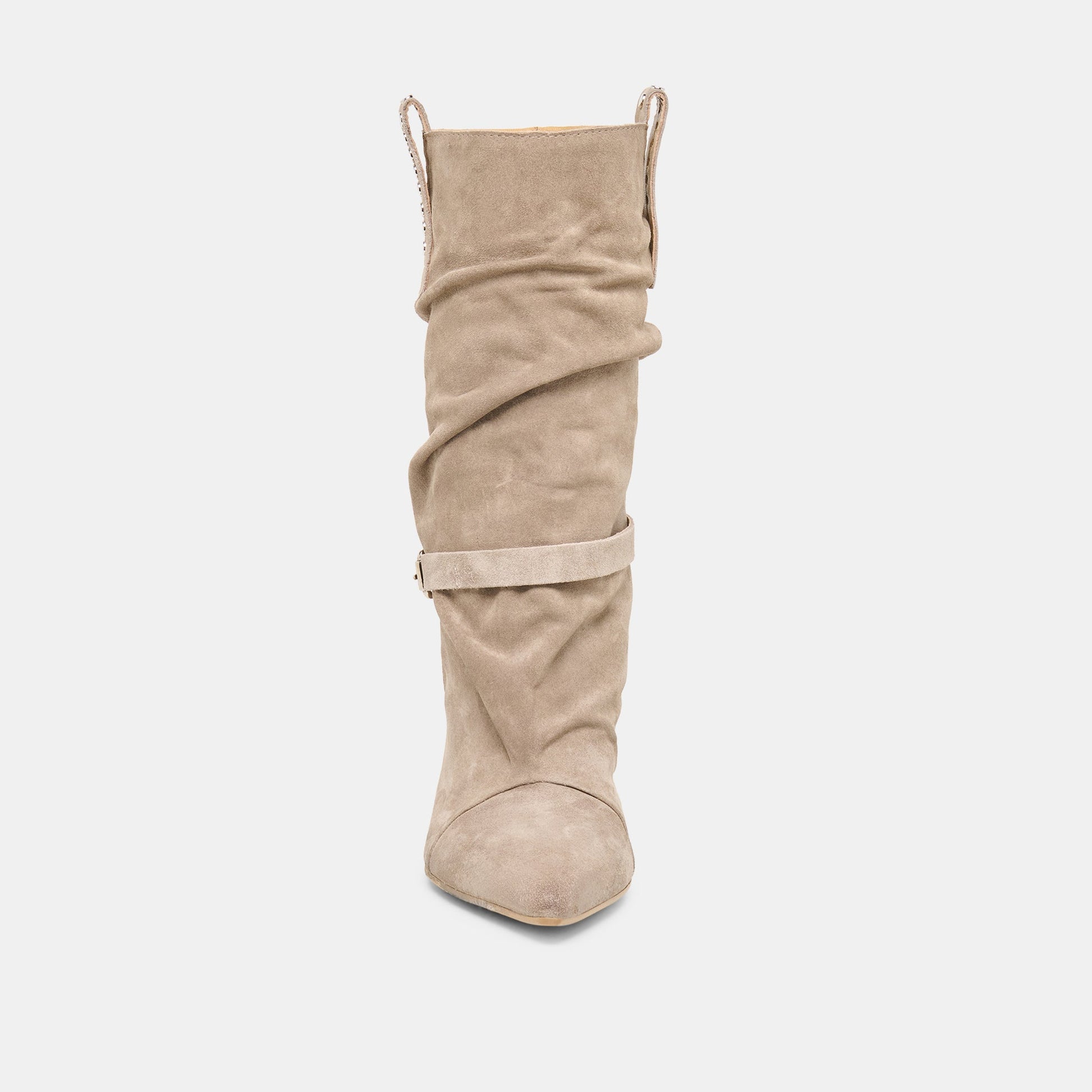 Dolce Vita Morla Taupe Suede Boots