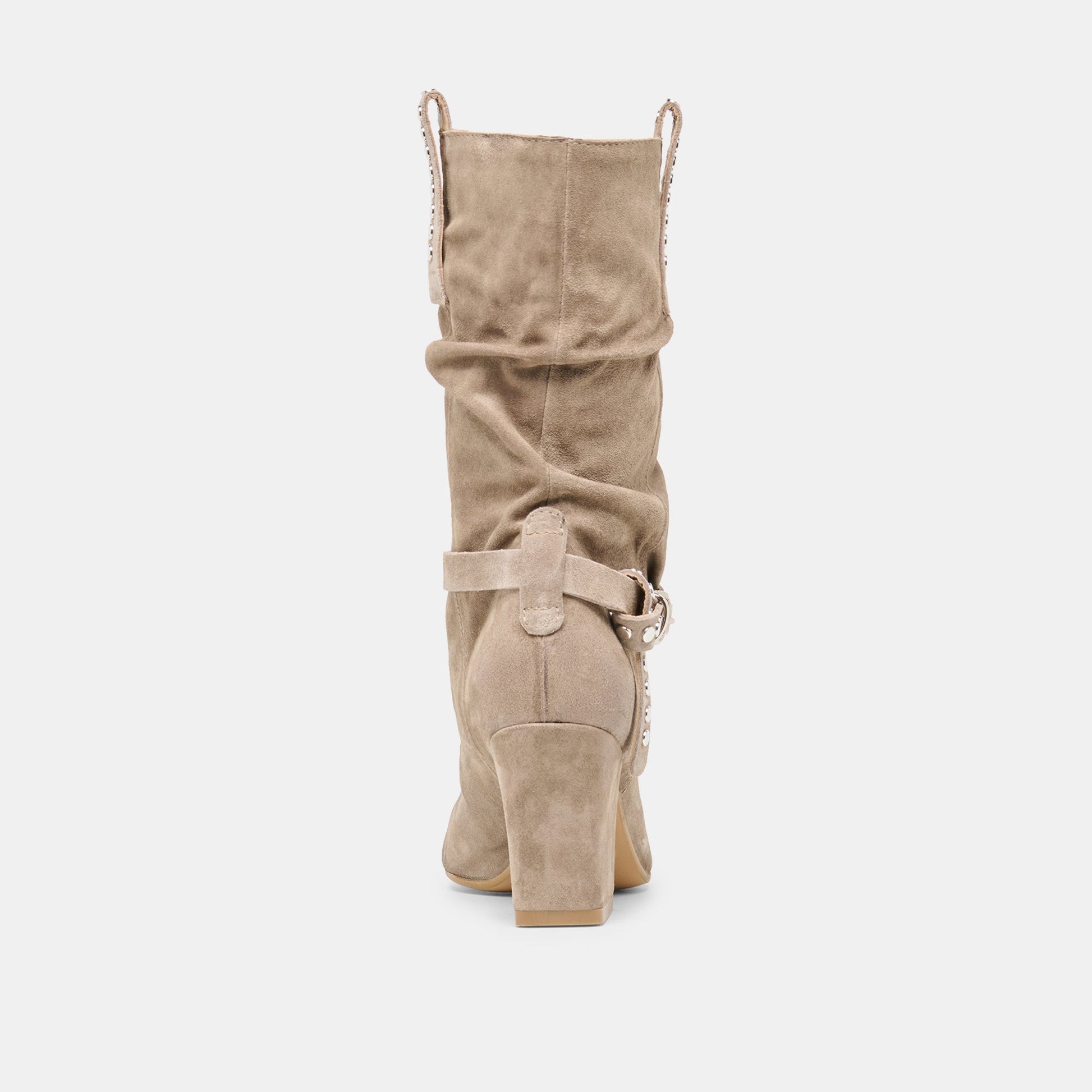 Dolce Vita Morla Taupe Suede Boots