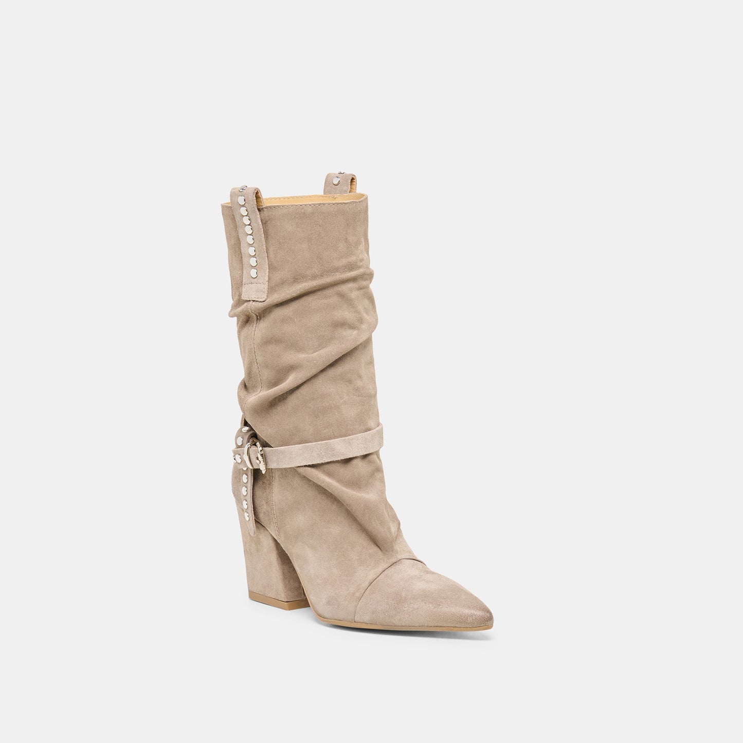 Dolce Vita Morla Taupe Suede Boots