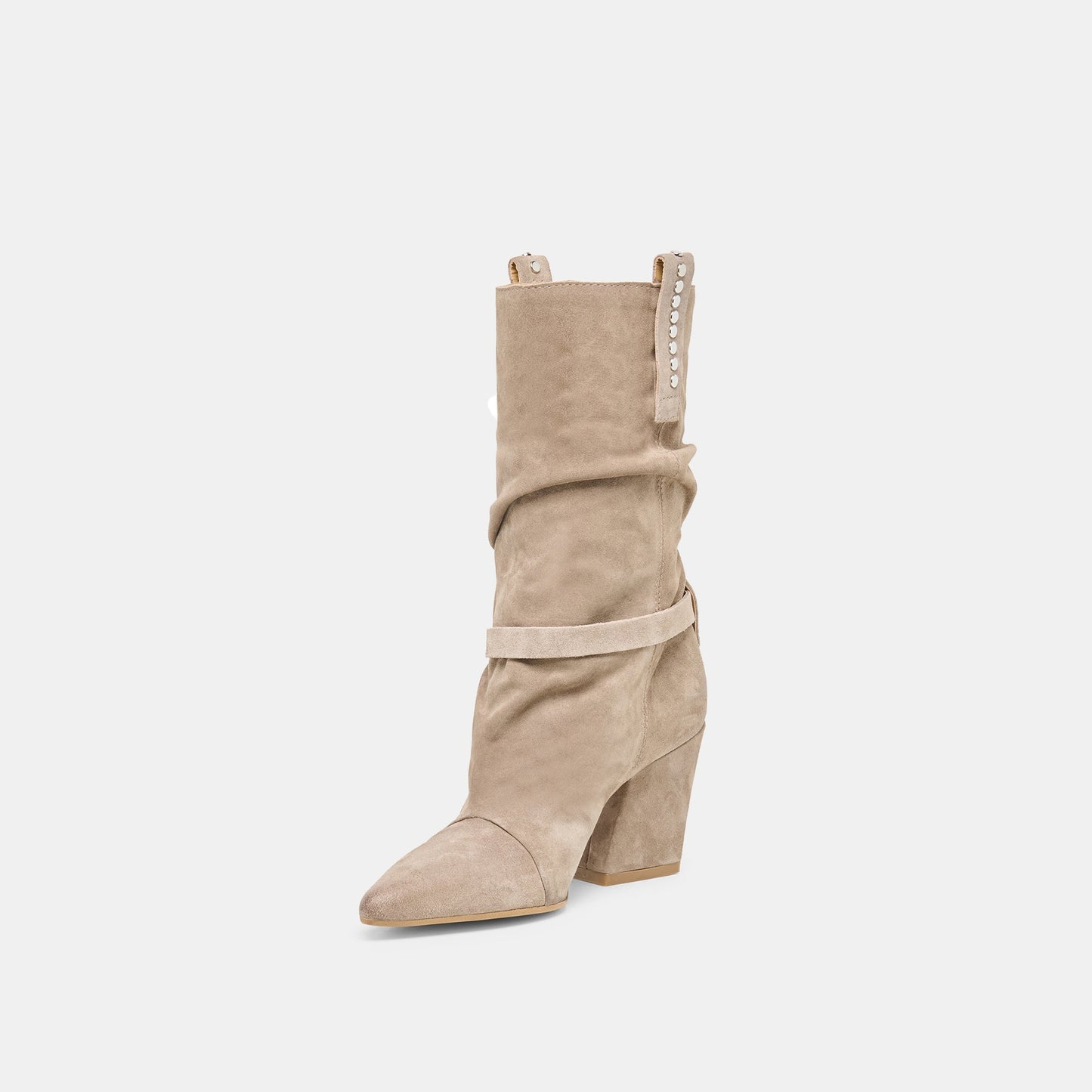 Dolce Vita Morla Taupe Suede Boots