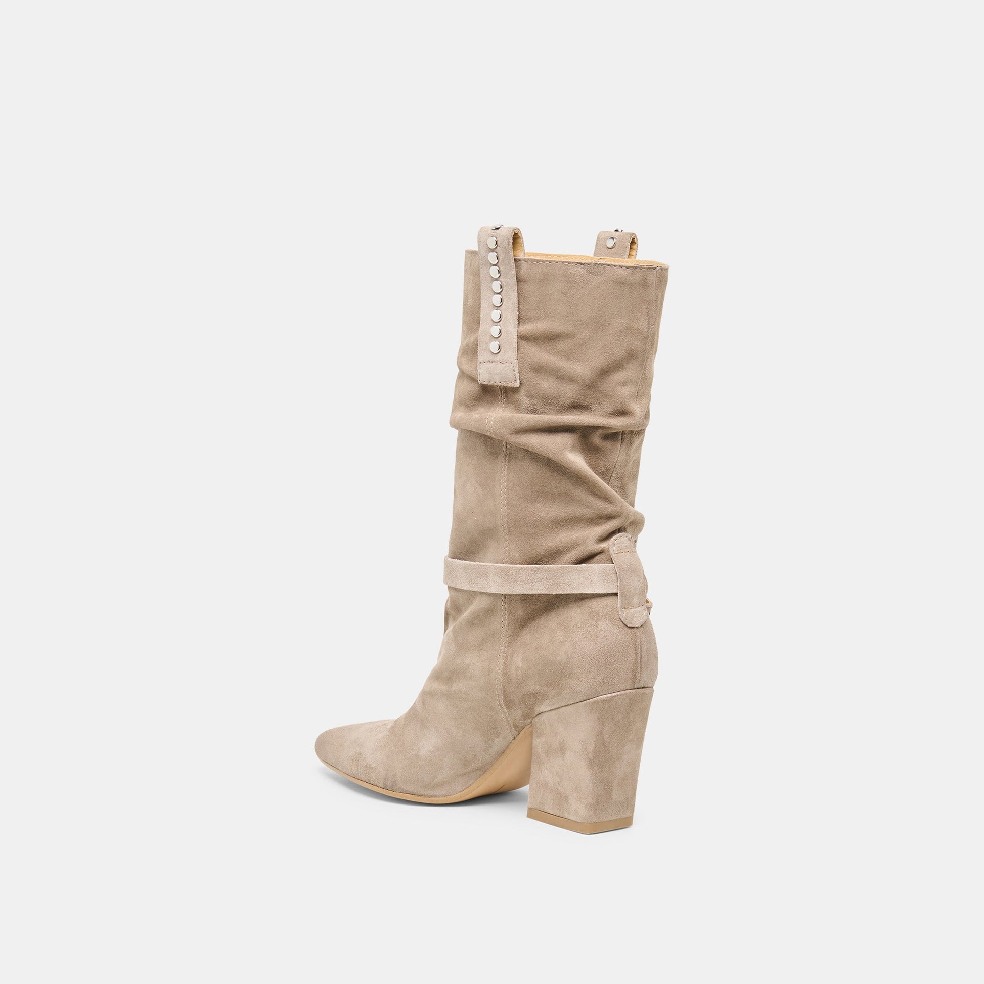 Dolce Vita Morla Taupe Suede Boots