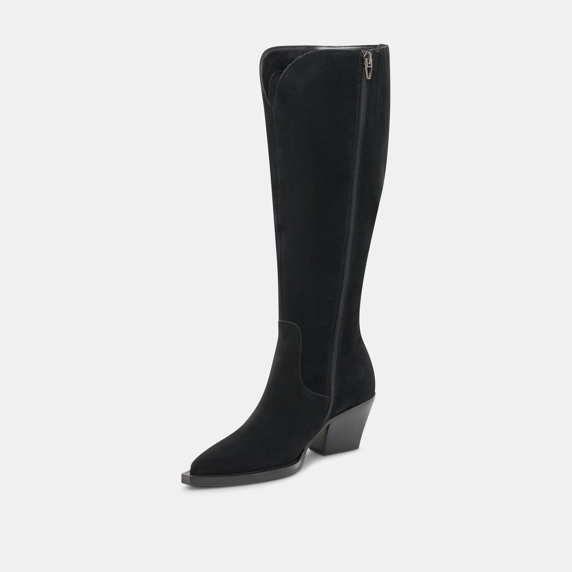 Dolce Vita Raj Extra Wide Calf Onyx Suede Boots | Suede Wide Calf Boots
 – Dolce Vita