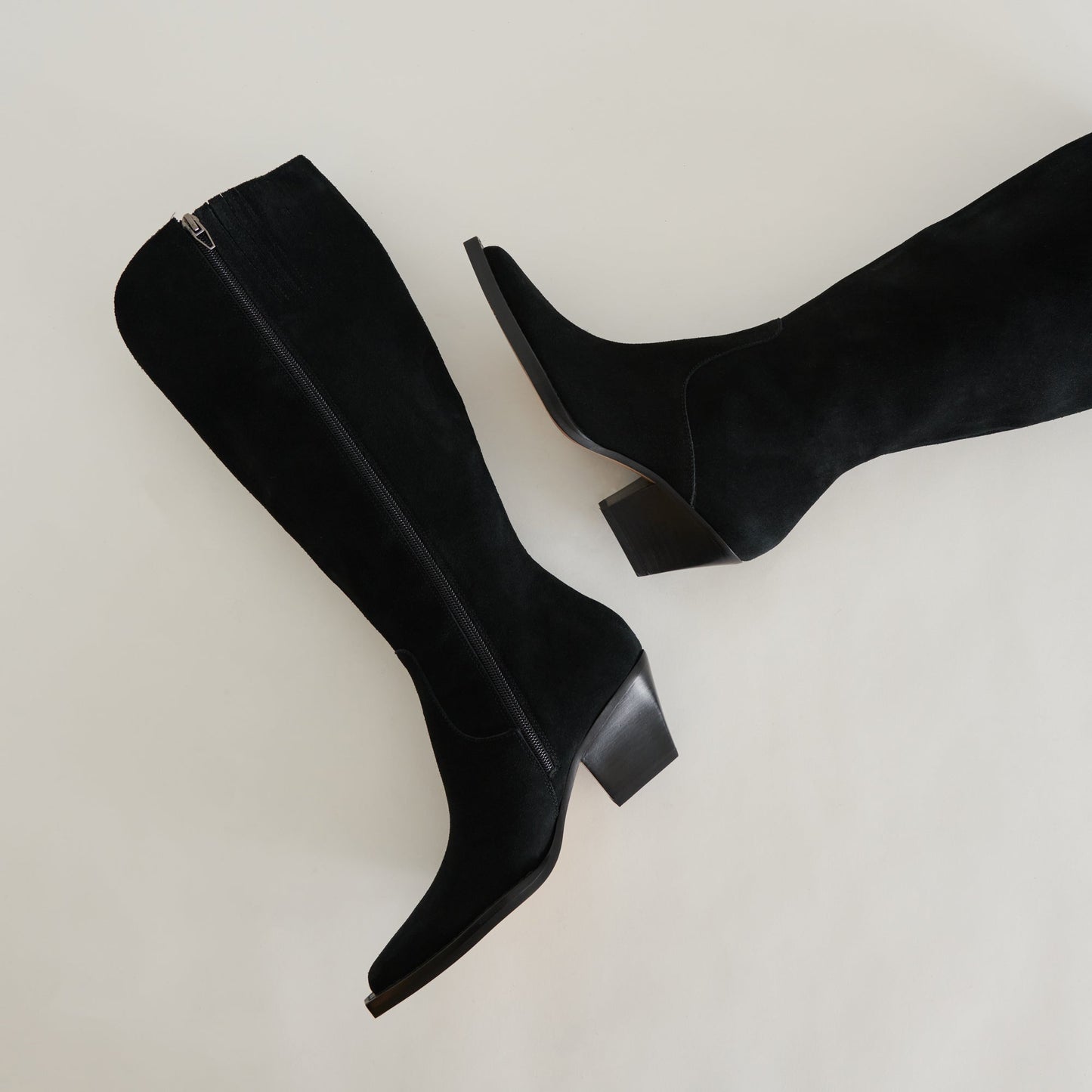 Dolce Vita Raj Extra Wide Calf Onyx Suede Boots | Suede Wide Calf Boots
 – Dolce Vita