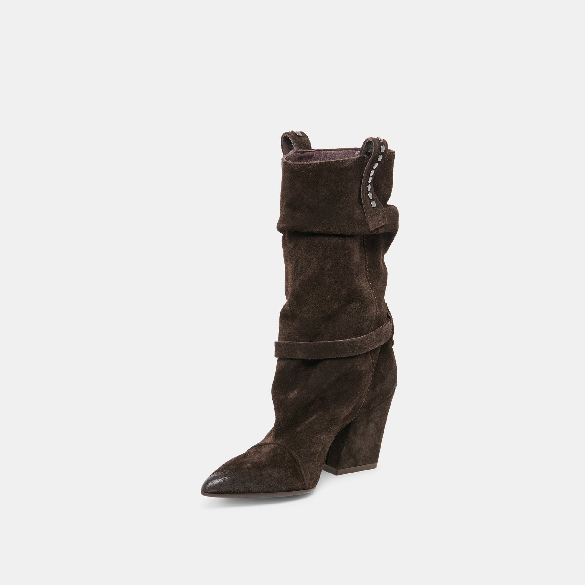 Dolce Vita Morla Dk Brown Suede Boots