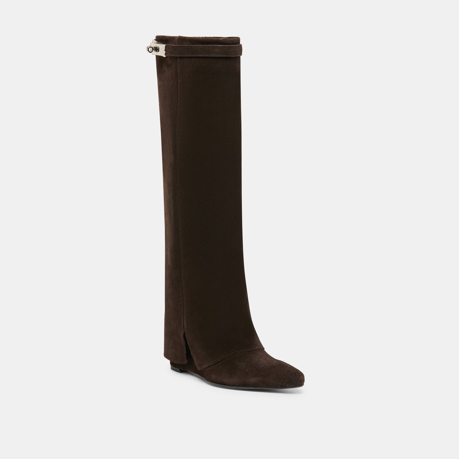 Dolce Vita Aggy Dk Brown Suede Boots